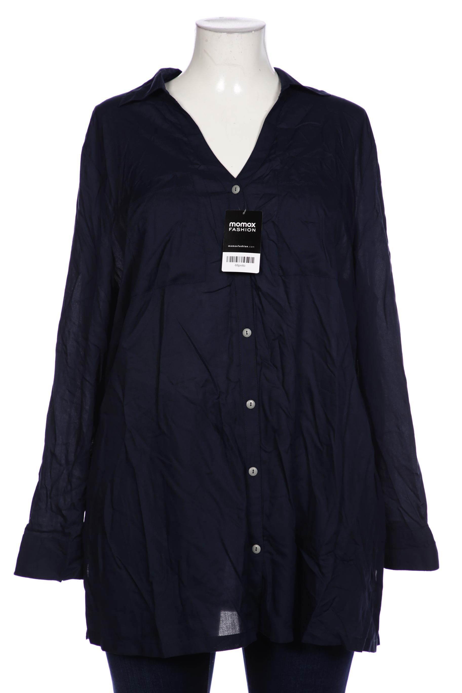 

sheego Damen Bluse, marineblau, Gr. 48
