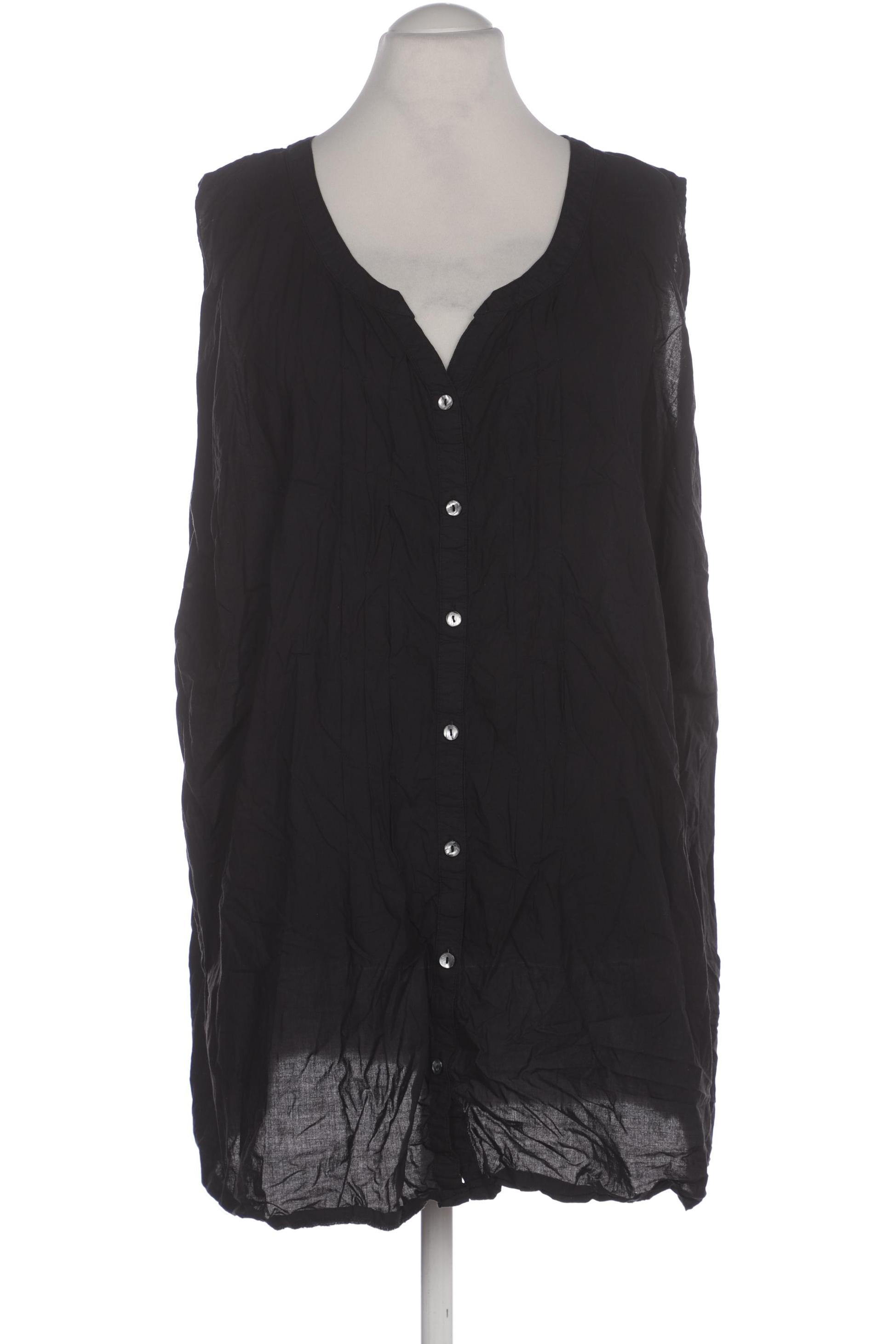 

sheego Damen Bluse, schwarz, Gr. 58