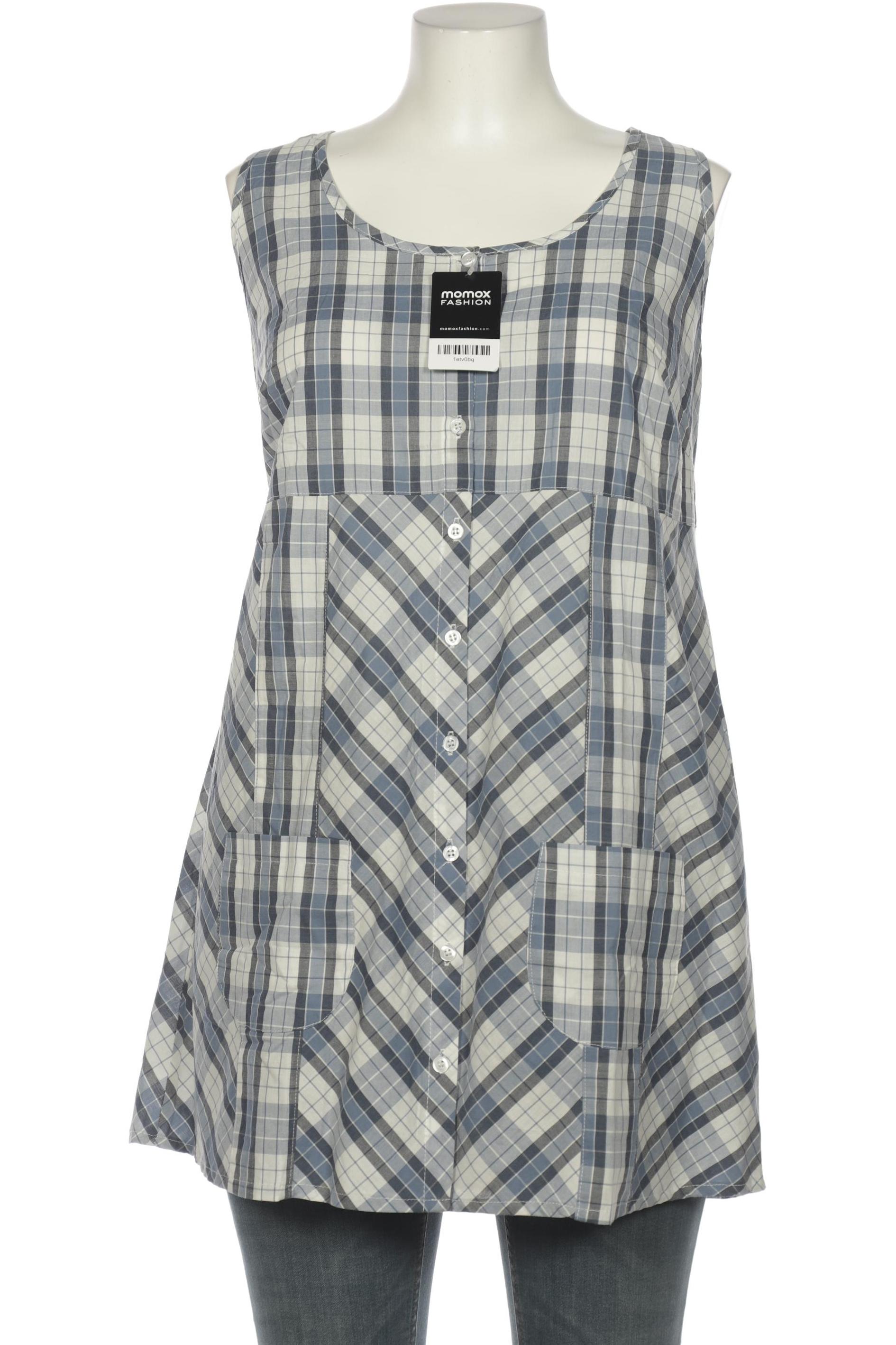 

sheego Damen Bluse, blau, Gr. 48