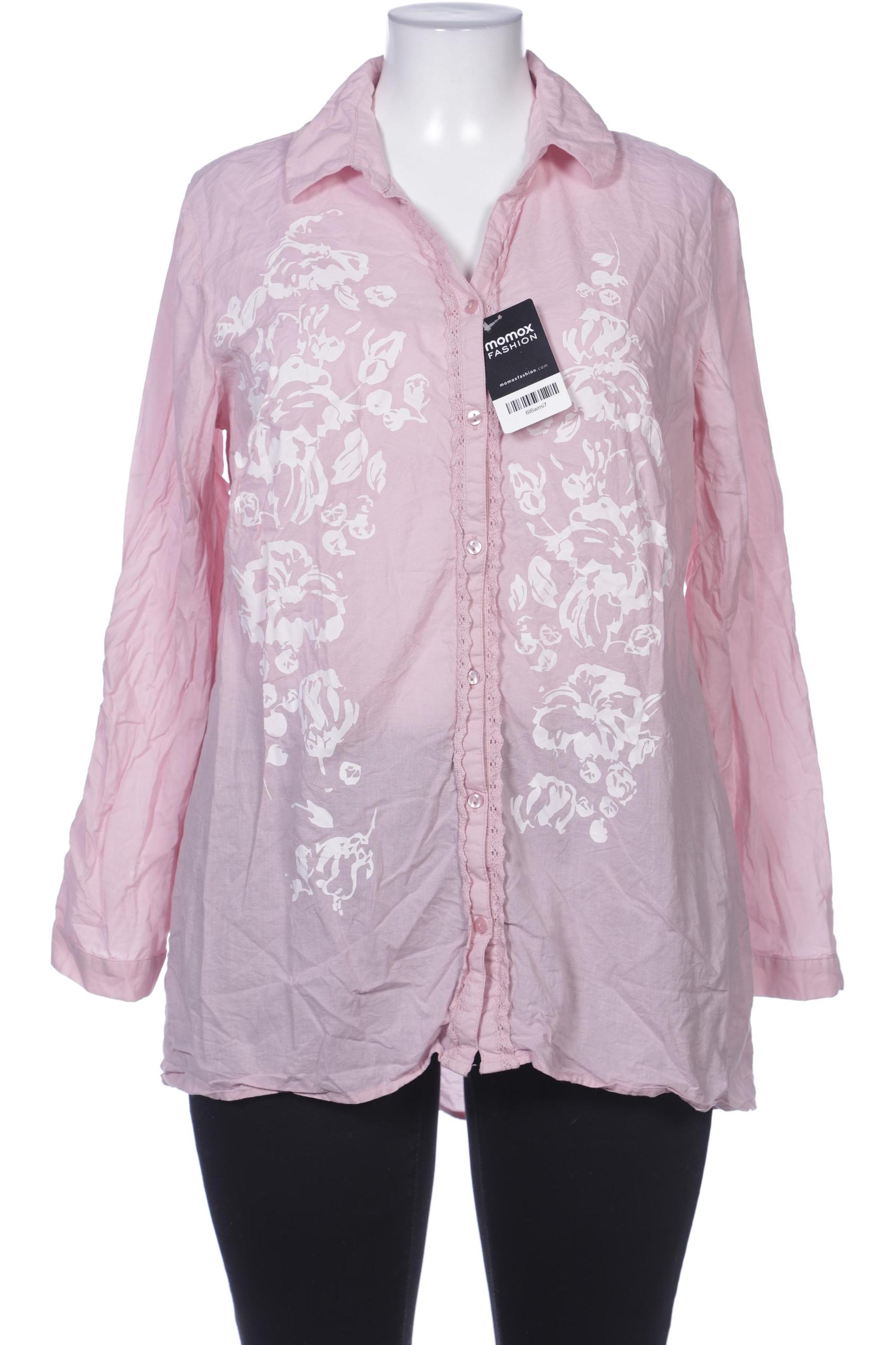

sheego Damen Bluse, pink, Gr. 46