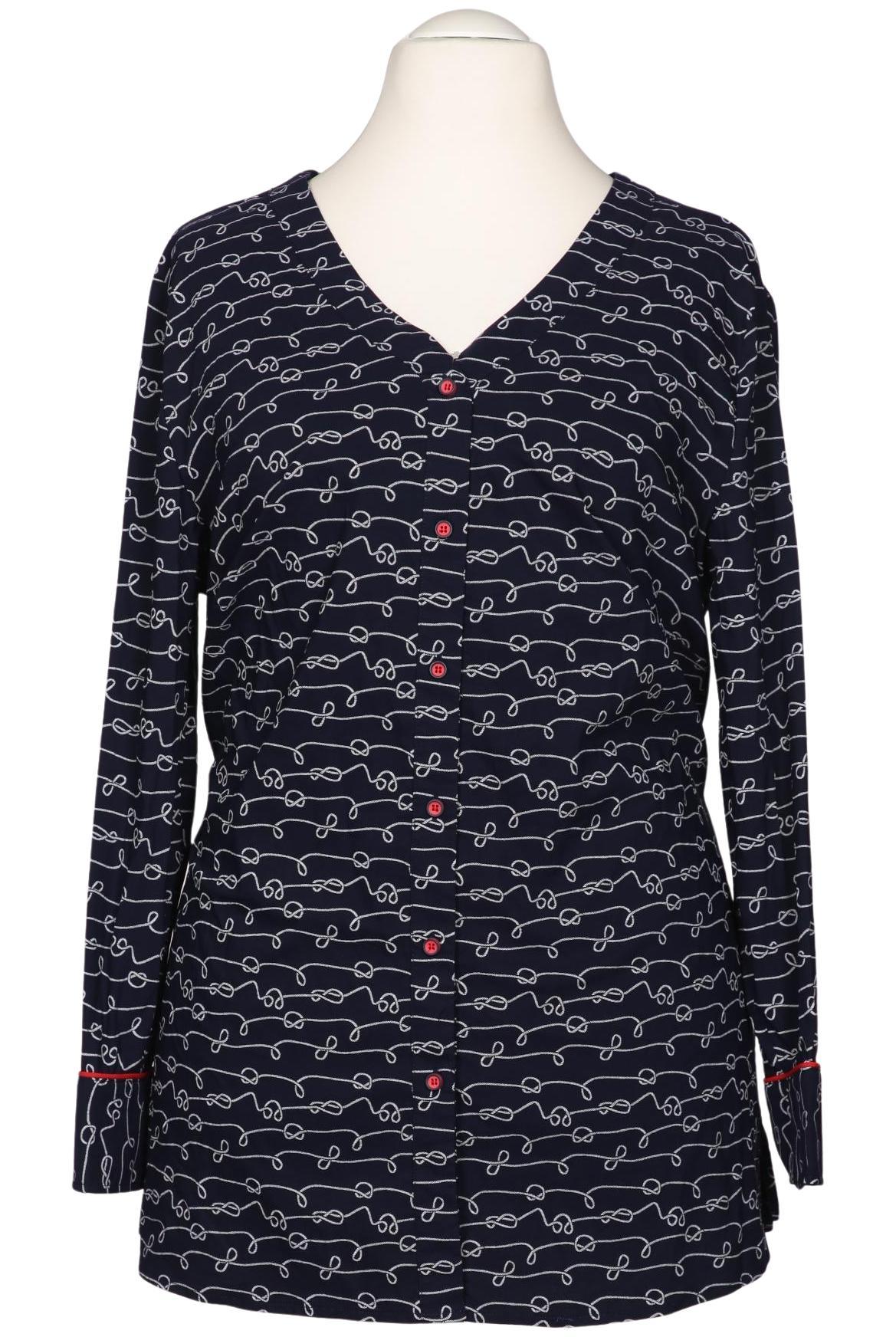 

sheego Damen Bluse, mehrfarbig, Gr. 50