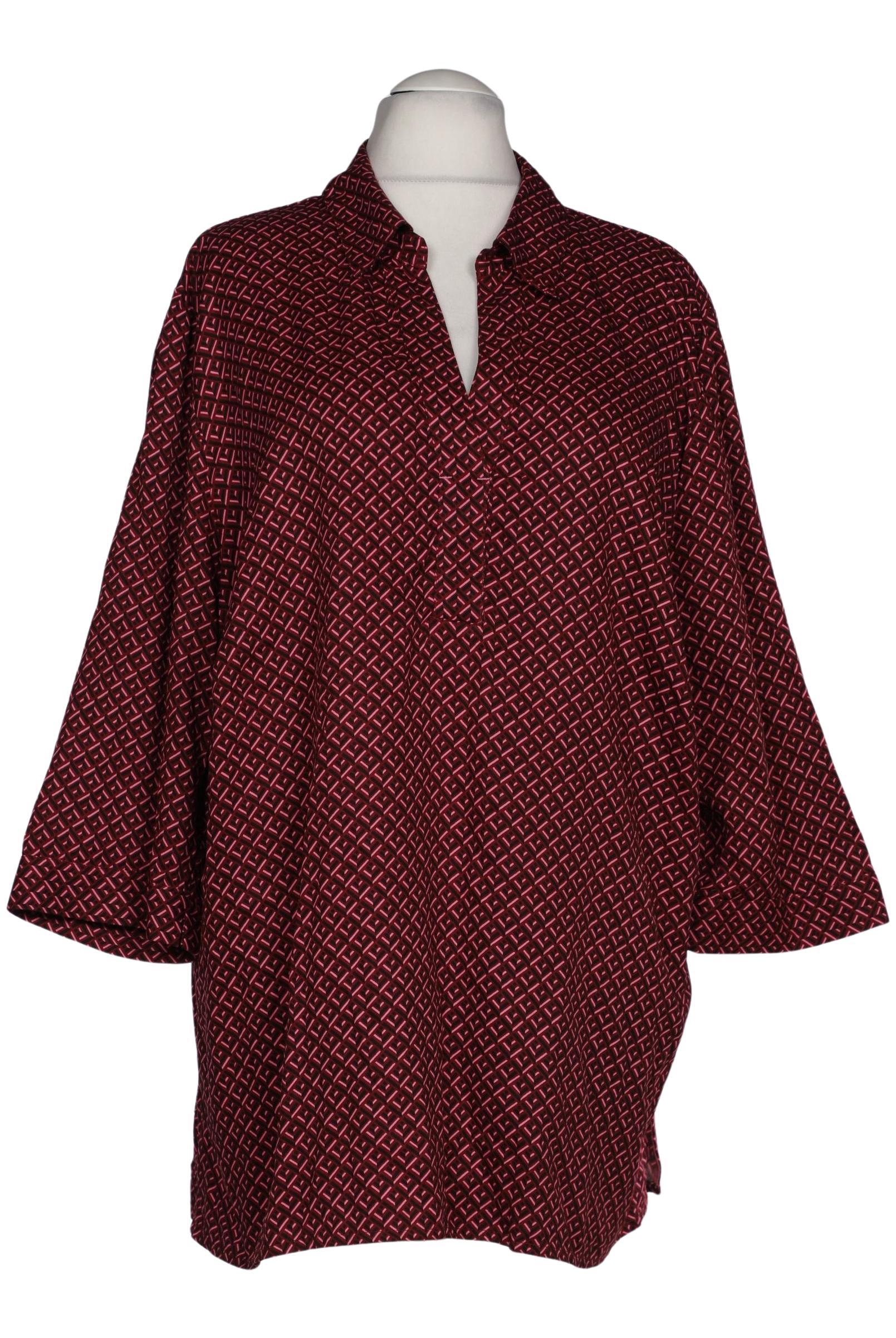 

sheego Damen Bluse, rot, Gr. 54