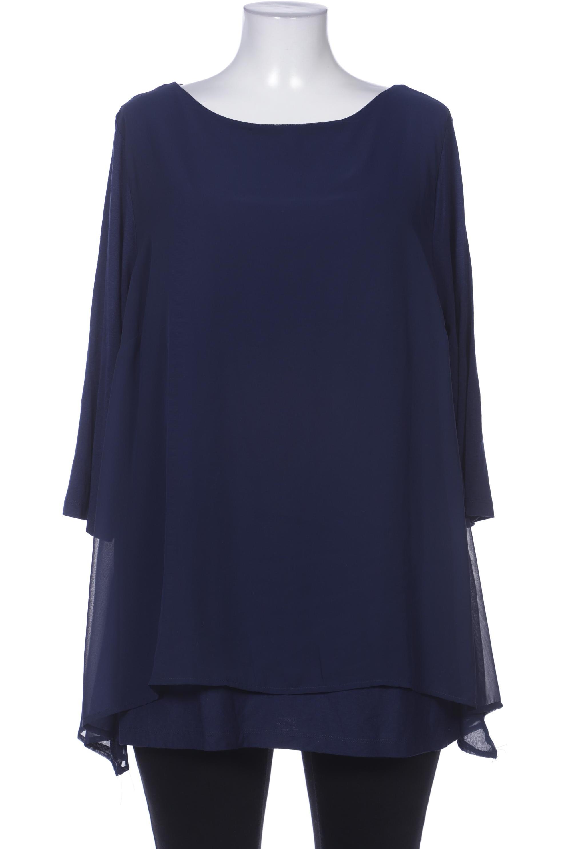 

sheego Damen Bluse, marineblau, Gr. 48