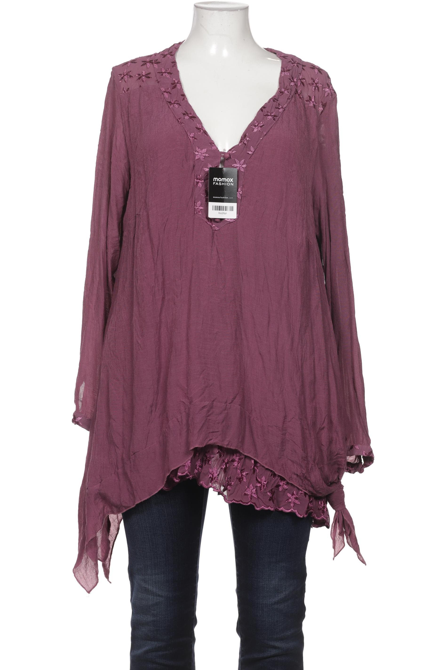 

sheego Damen Bluse, bordeaux, Gr. 48