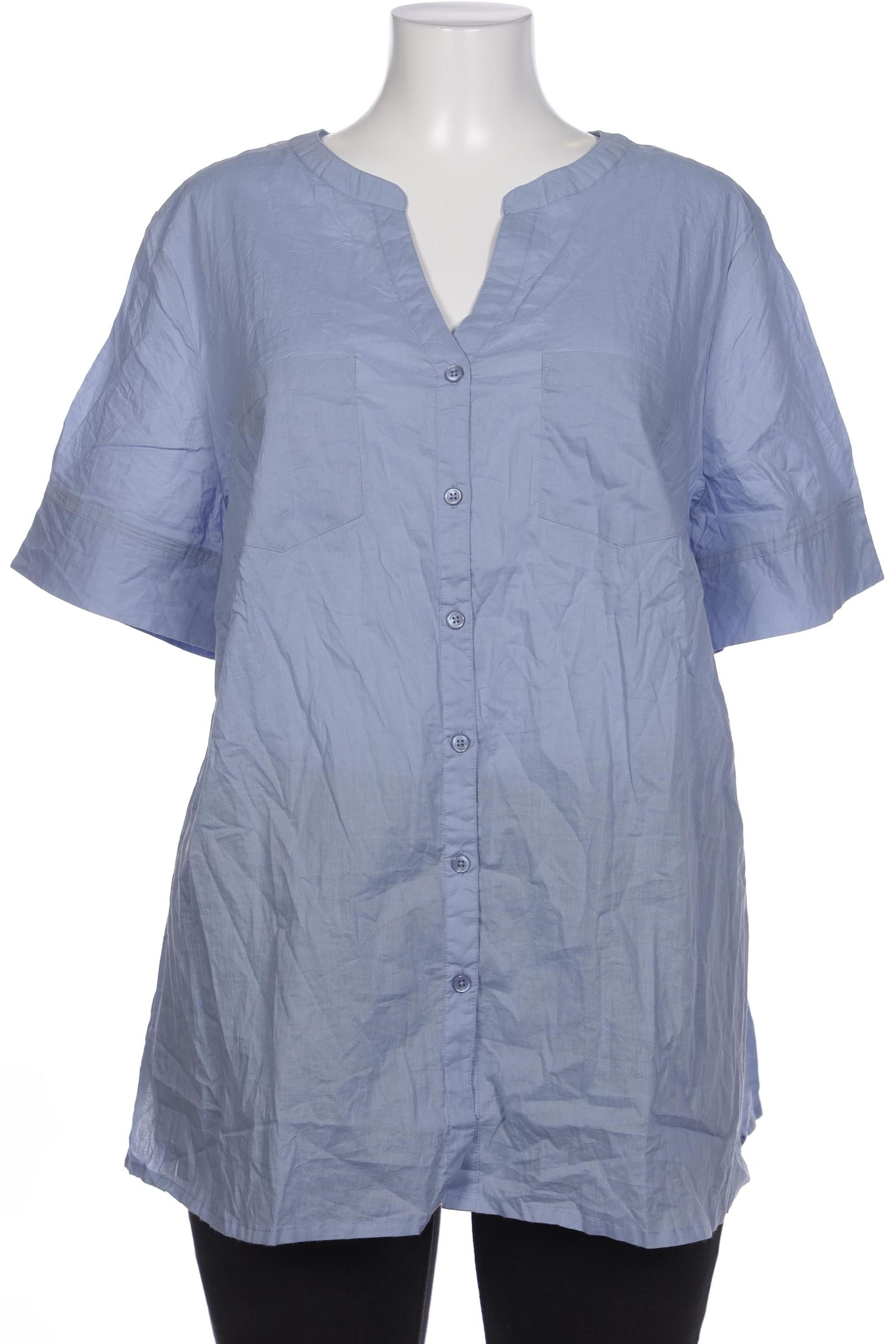 

sheego Damen Bluse, hellblau, Gr. 50