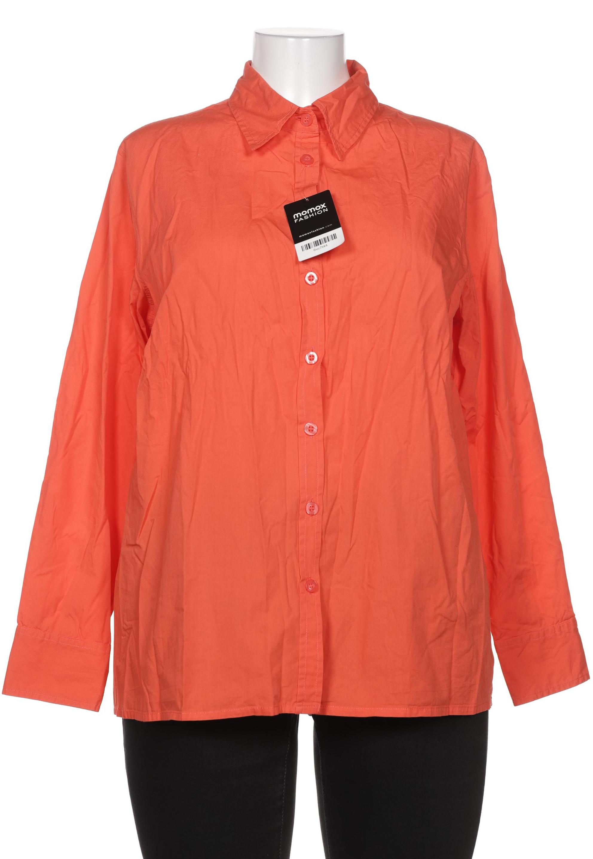 

sheego Damen Bluse, orange, Gr. 44