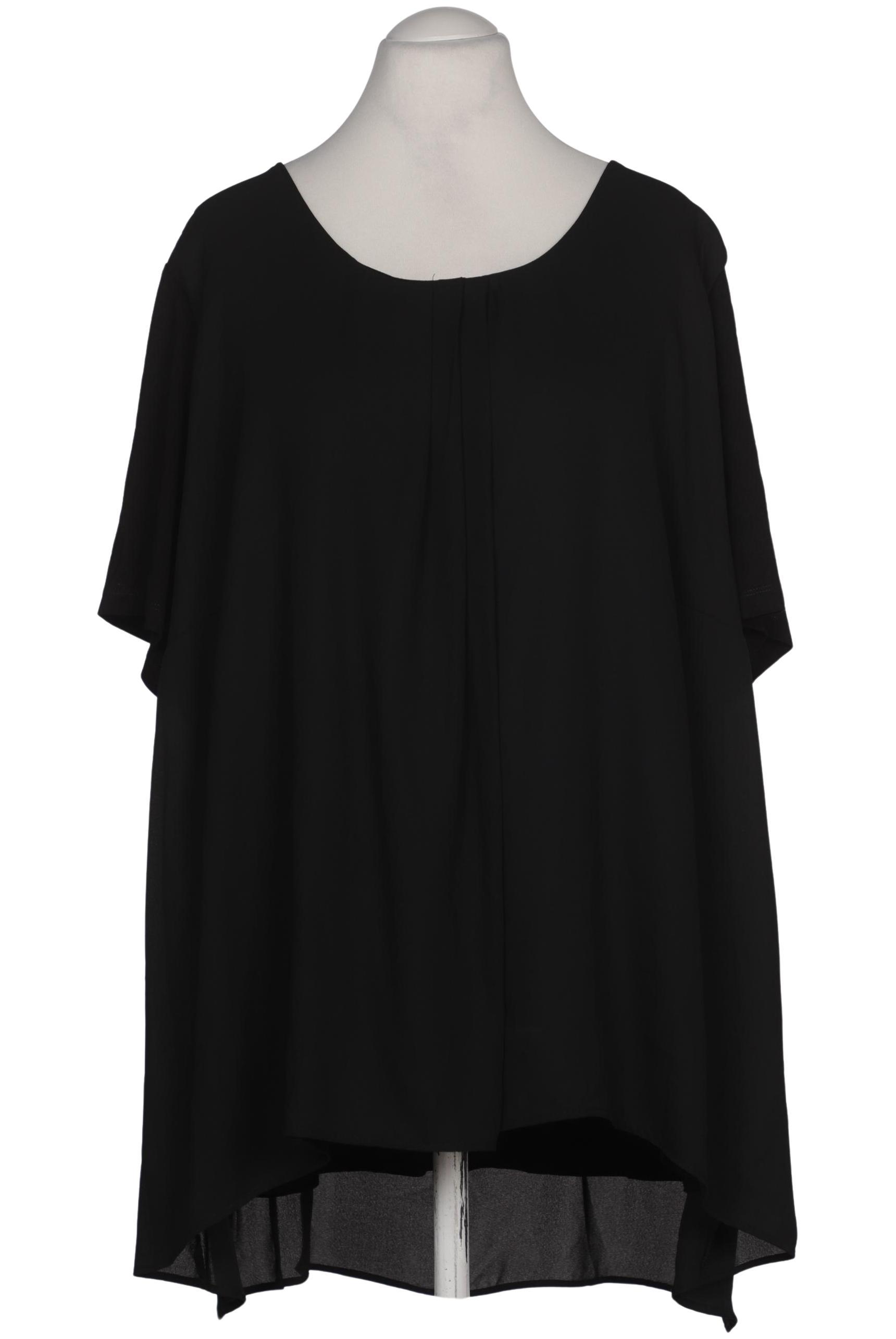 

sheego Damen Bluse, schwarz, Gr. 54