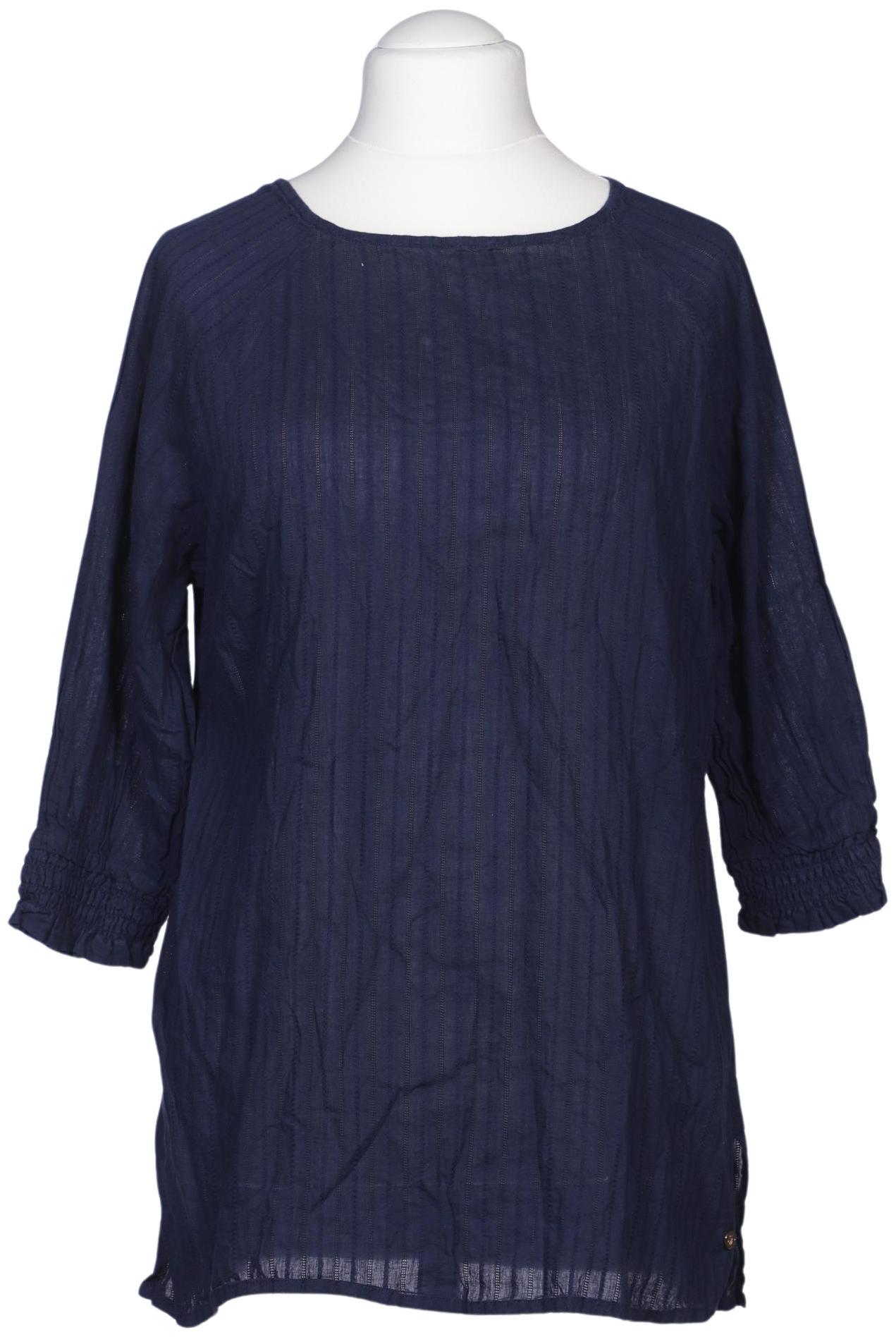 

sheego Damen Bluse, marineblau, Gr. 44