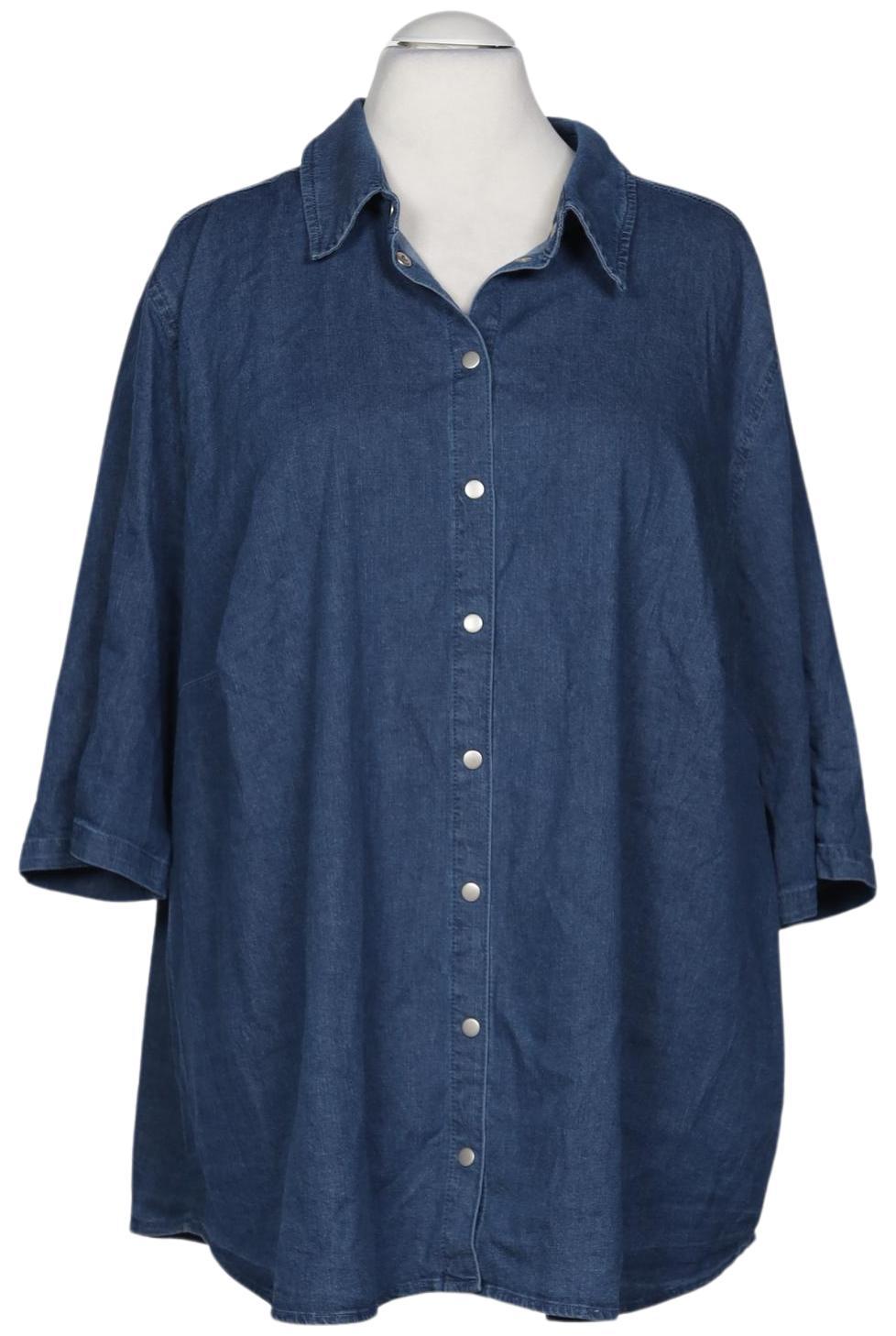 

sheego Damen Bluse, blau, Gr. 54