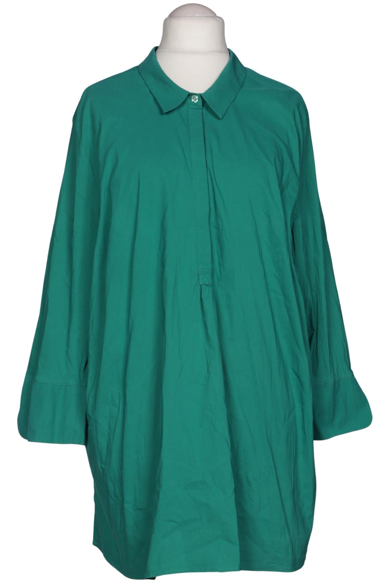 

sheego Damen Bluse, grün, Gr. 54