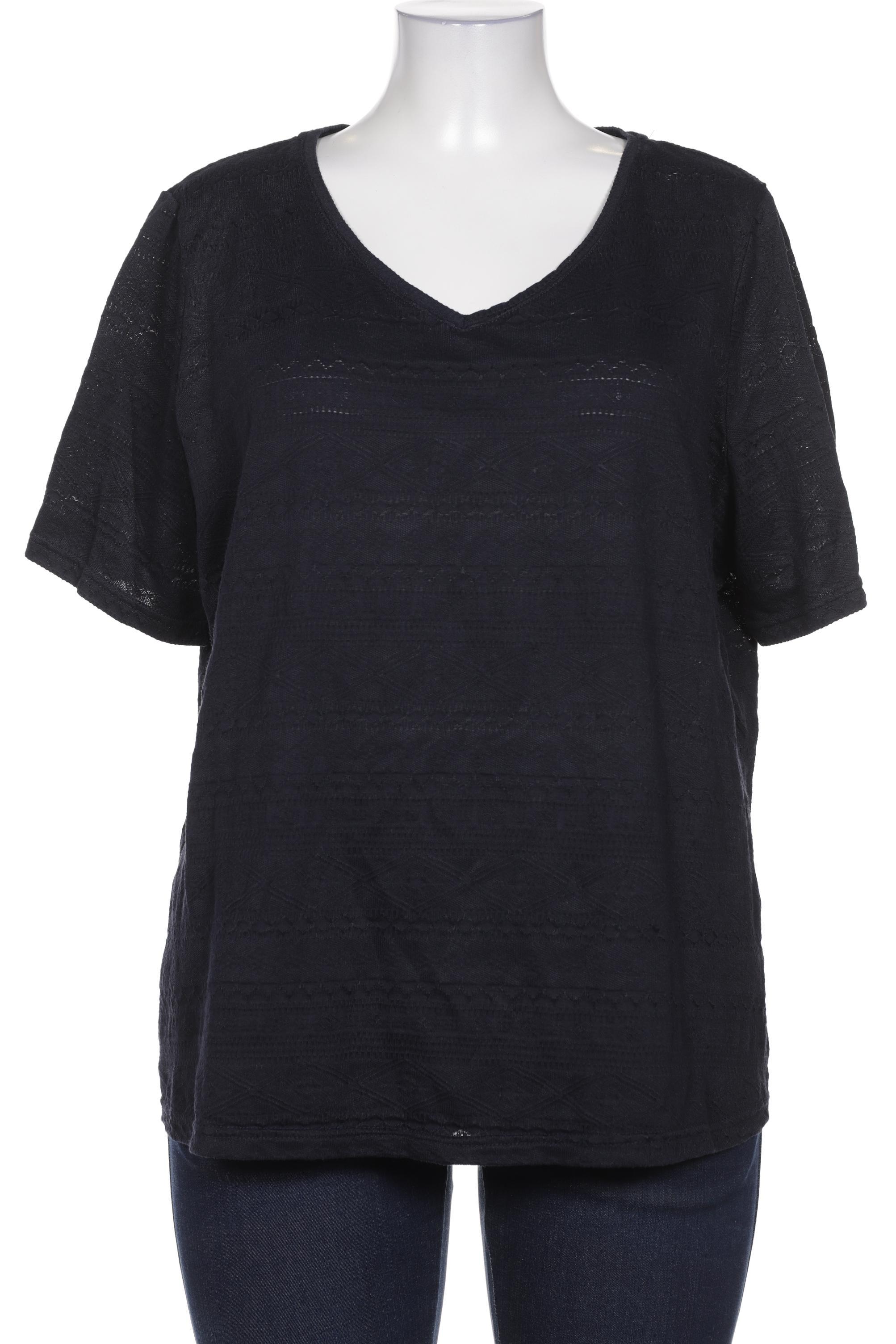 

sheego Damen Bluse, marineblau