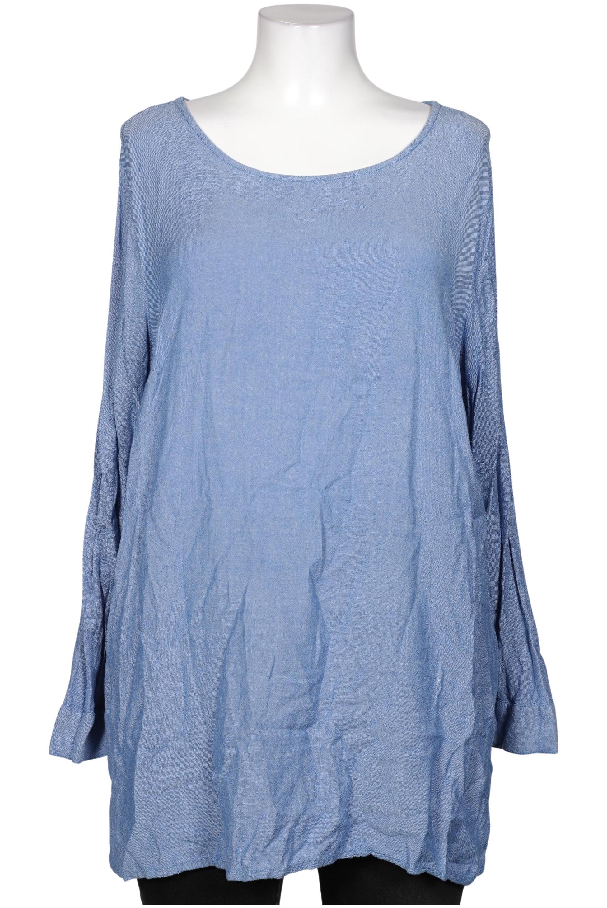 

sheego Damen Bluse, hellblau, Gr. 48