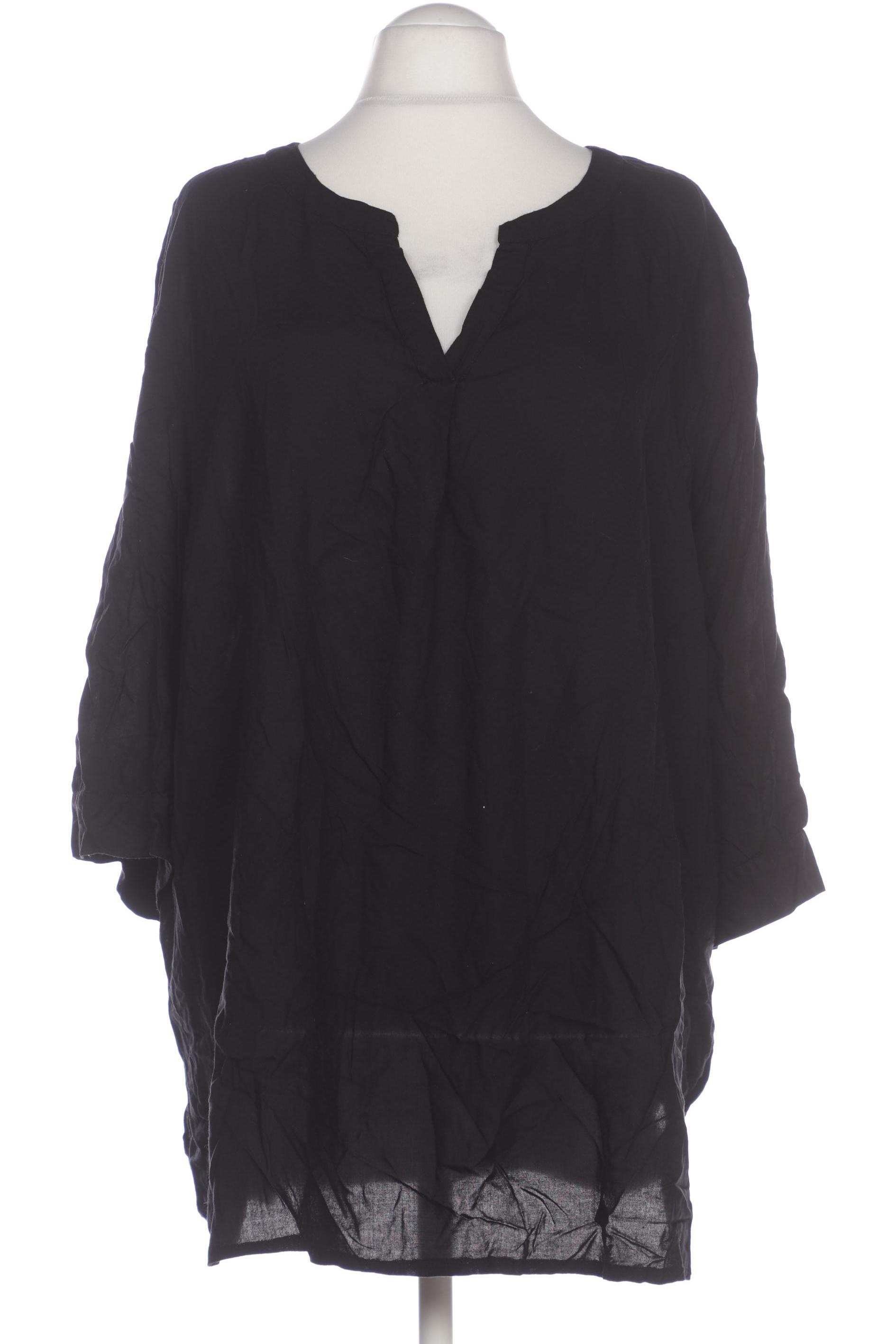 

sheego Damen Bluse, schwarz, Gr. 52