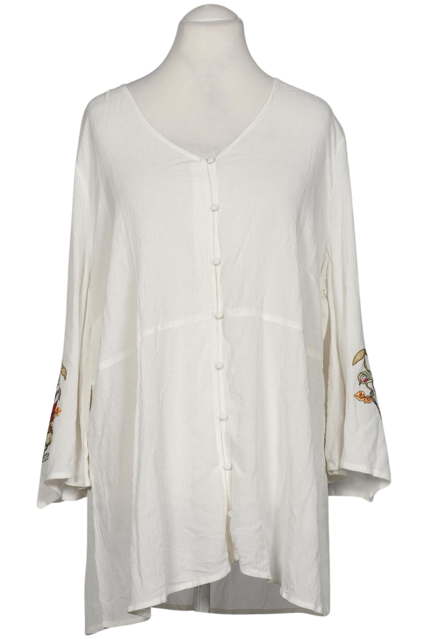 

sheego Damen Bluse, cremeweiß, Gr. 46