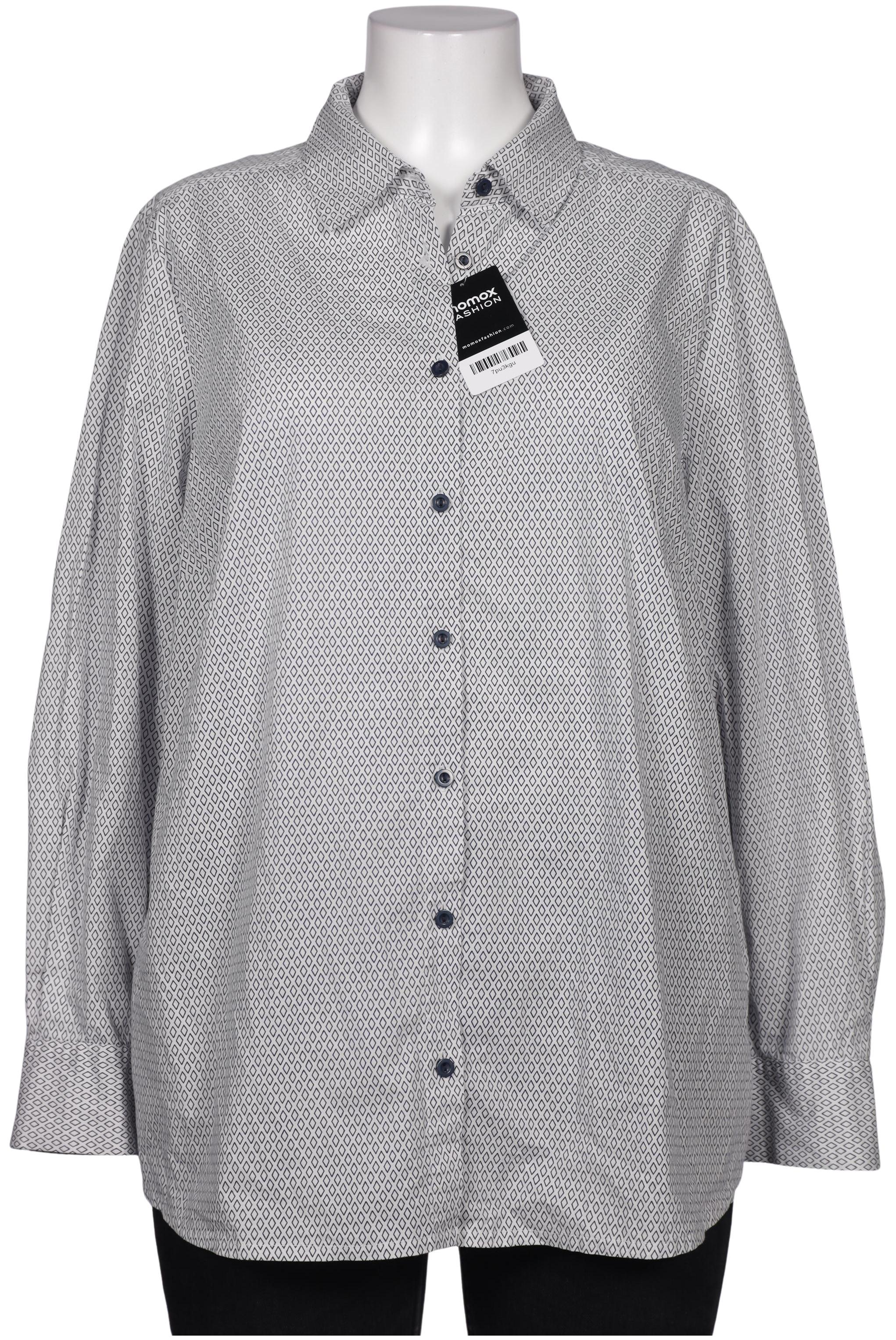 

sheego Damen Bluse, weiß, Gr. 50