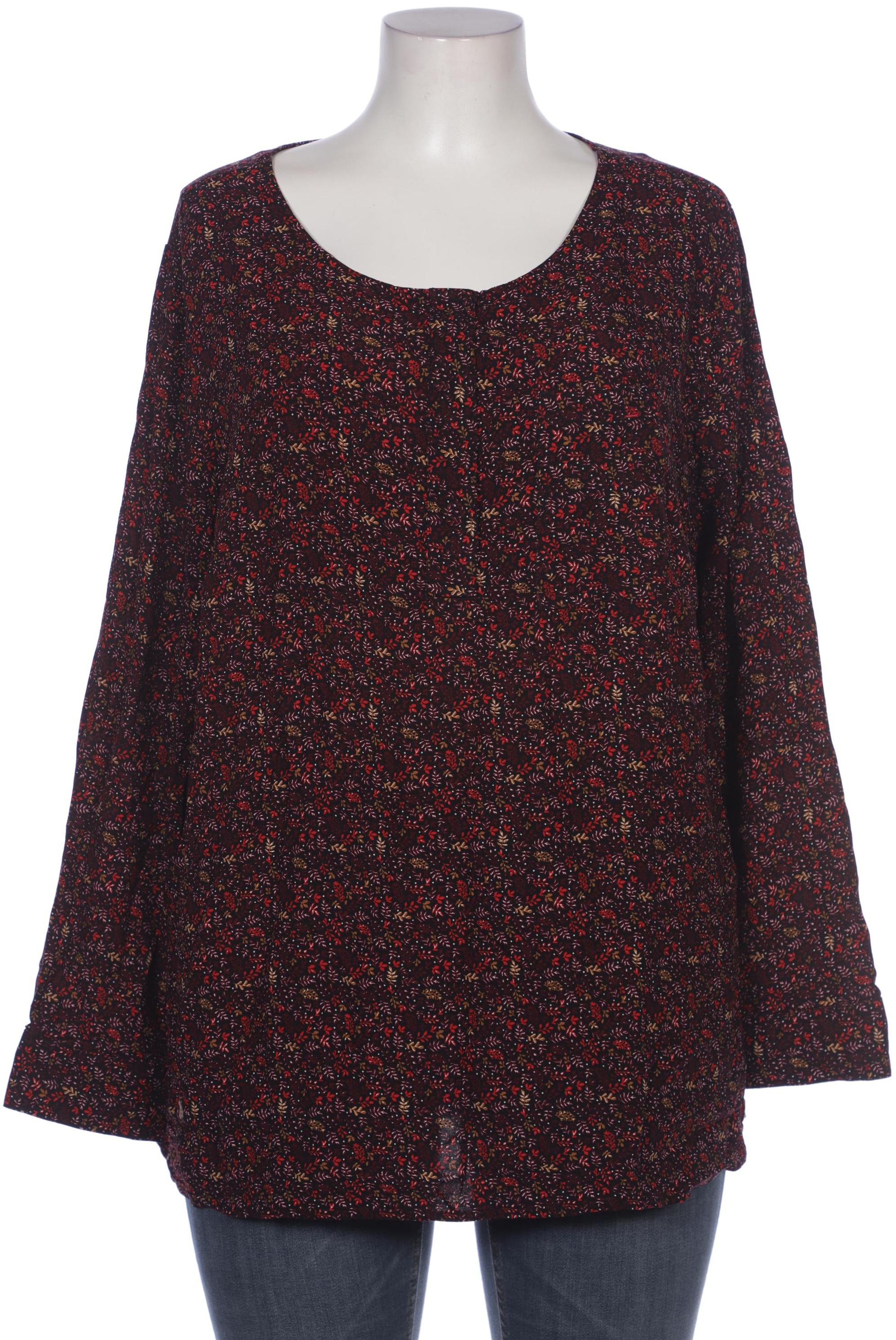 

sheego Damen Bluse, bordeaux, Gr. 50