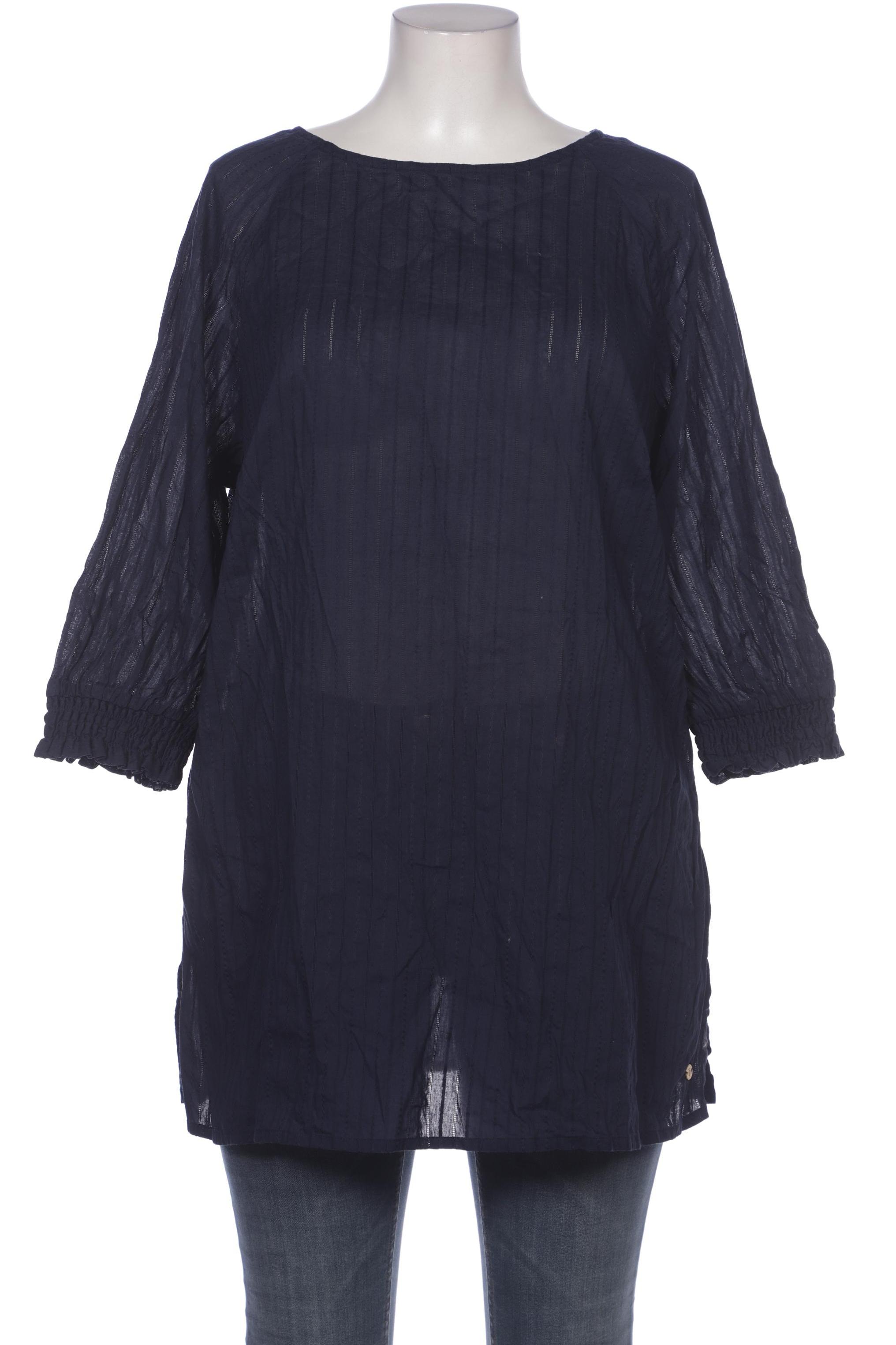 

sheego Damen Bluse, marineblau, Gr. 50