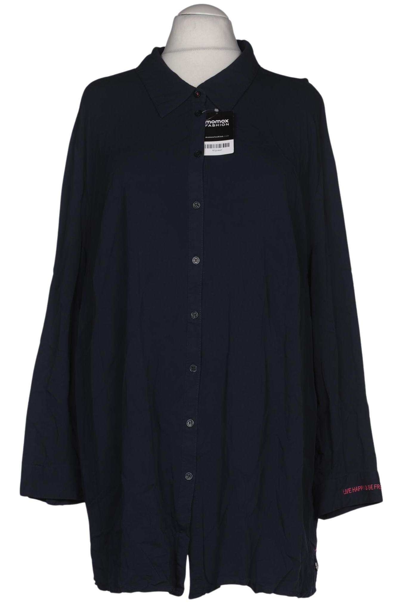 

sheego Damen Bluse, marineblau, Gr. 58