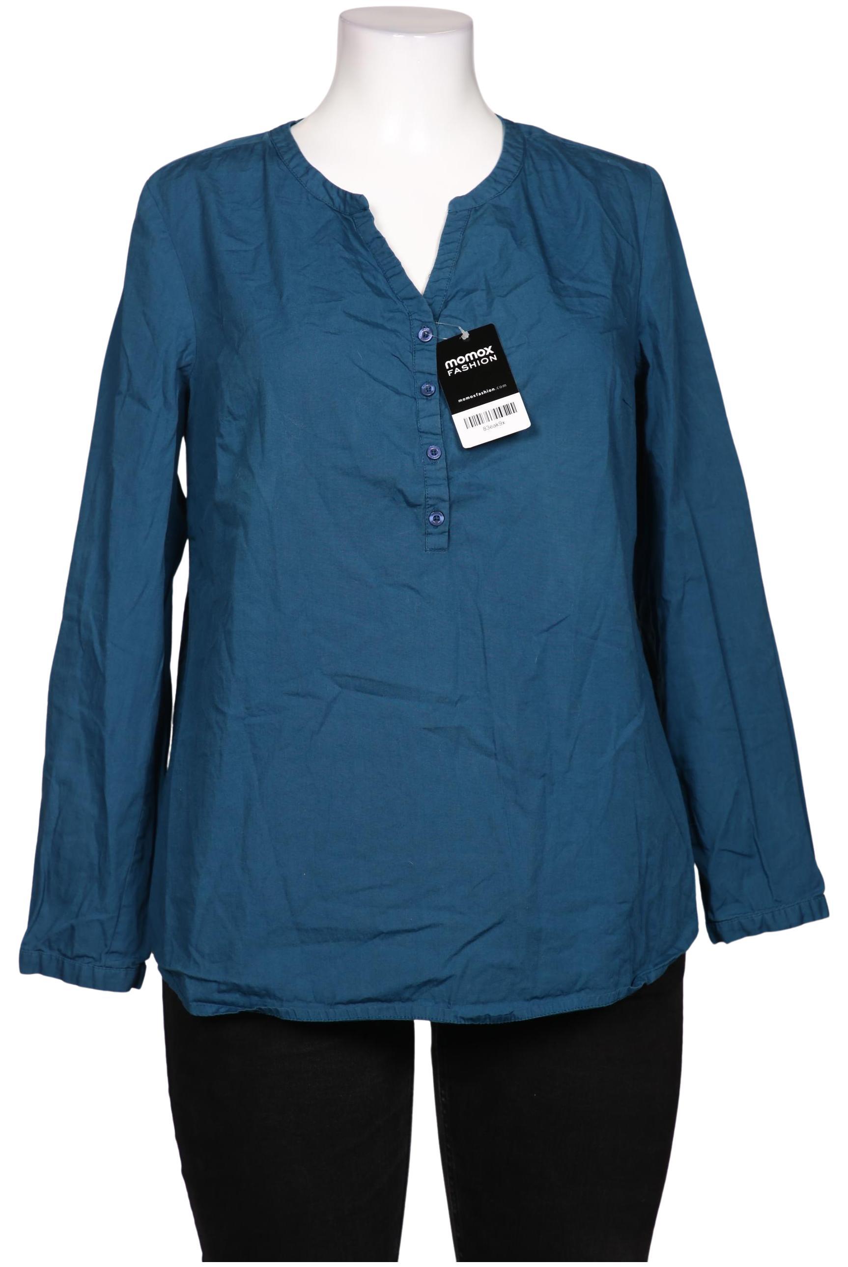 

sheego Damen Bluse, türkis, Gr. 42