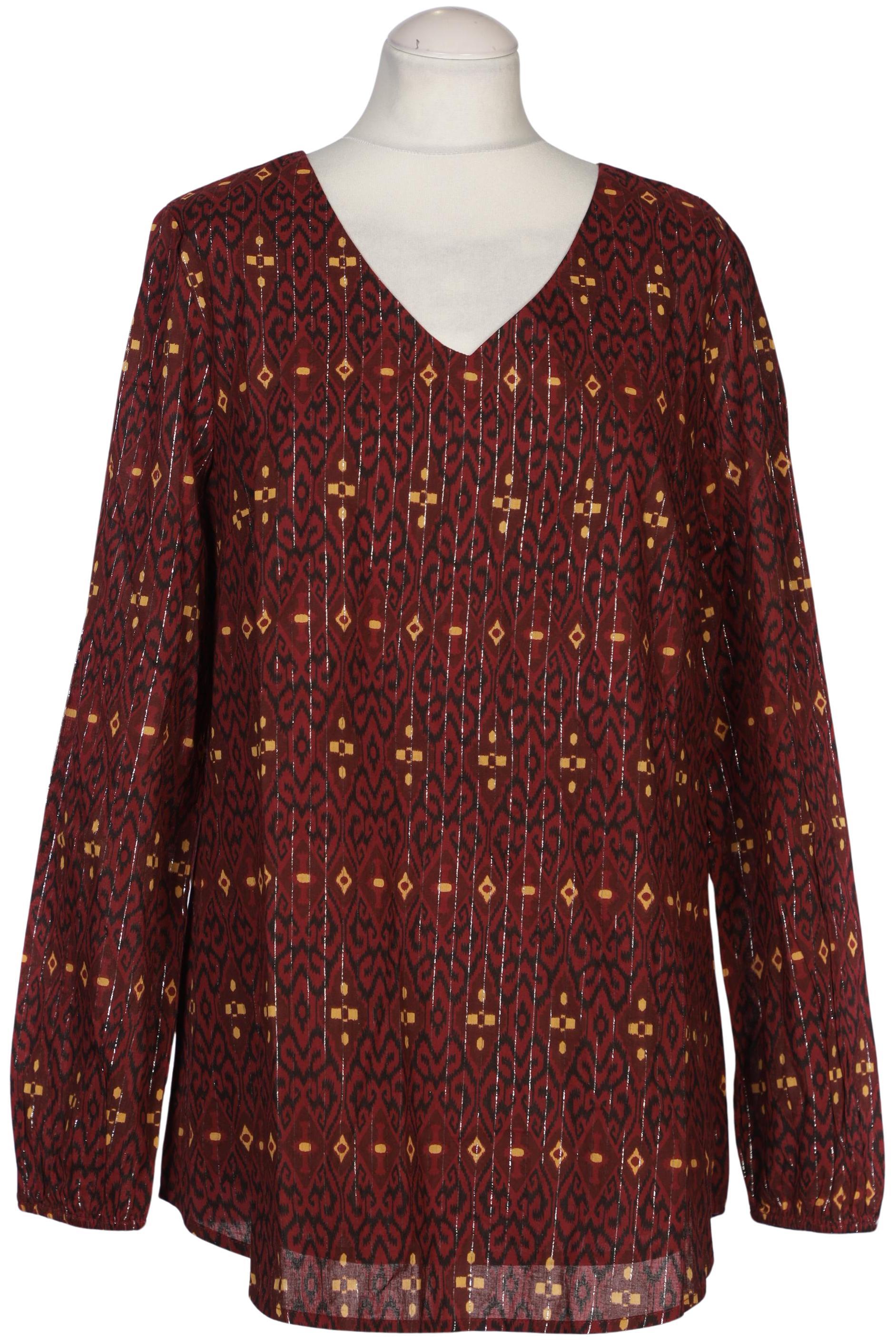 

sheego Damen Bluse, rot, Gr. 40