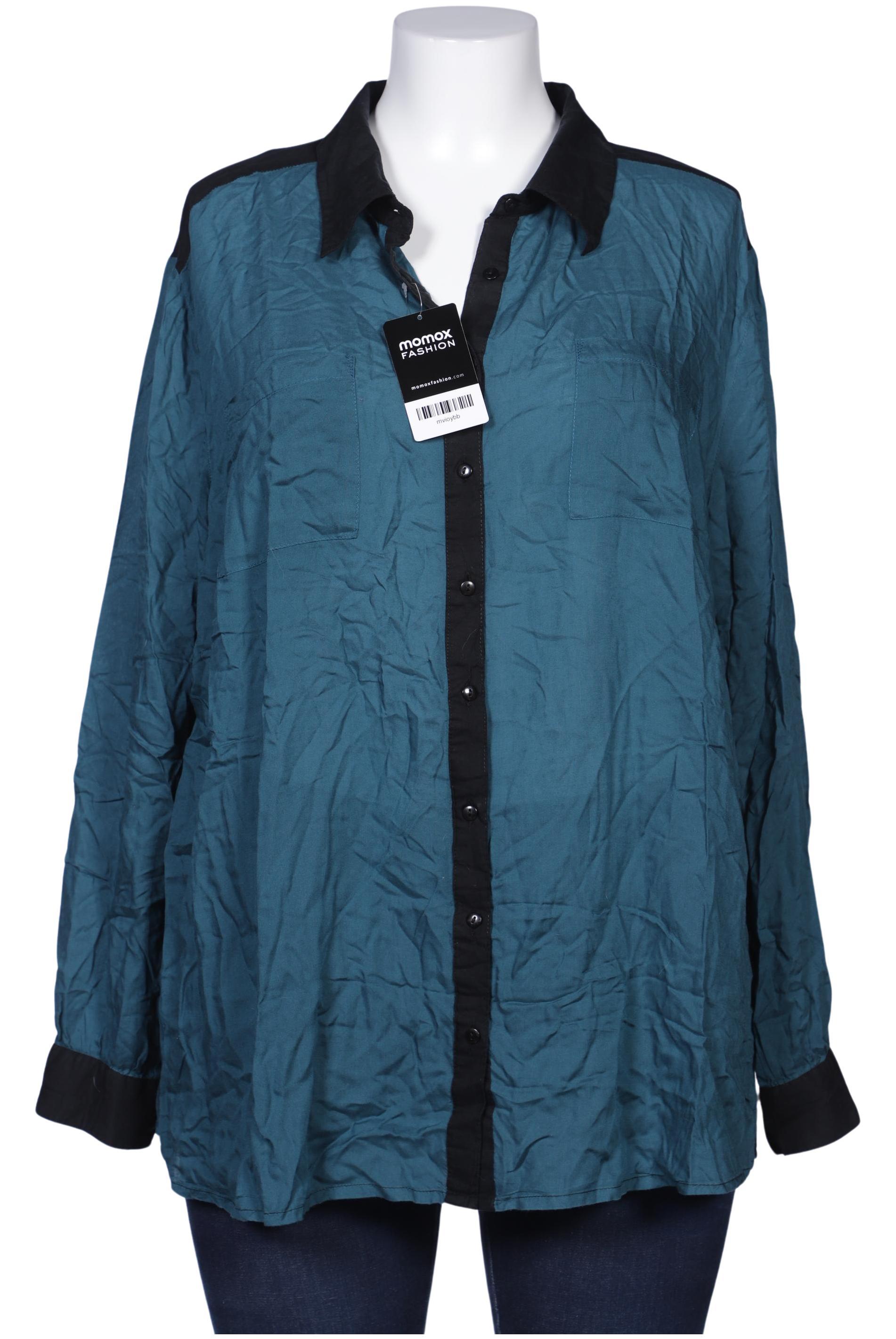 

sheego Damen Bluse, schwarz, Gr. 50