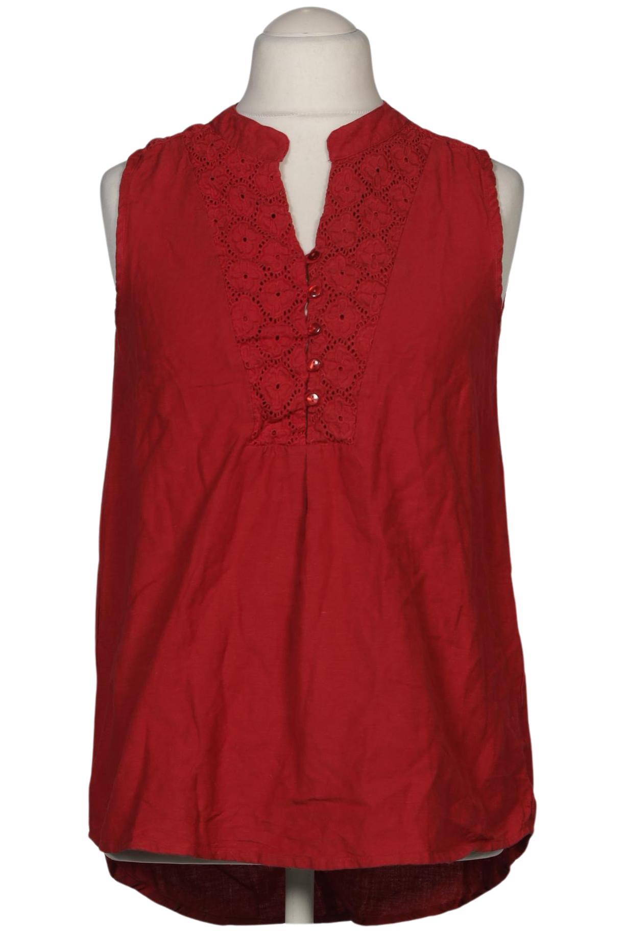 

sheego Damen Bluse, rot, Gr. 40