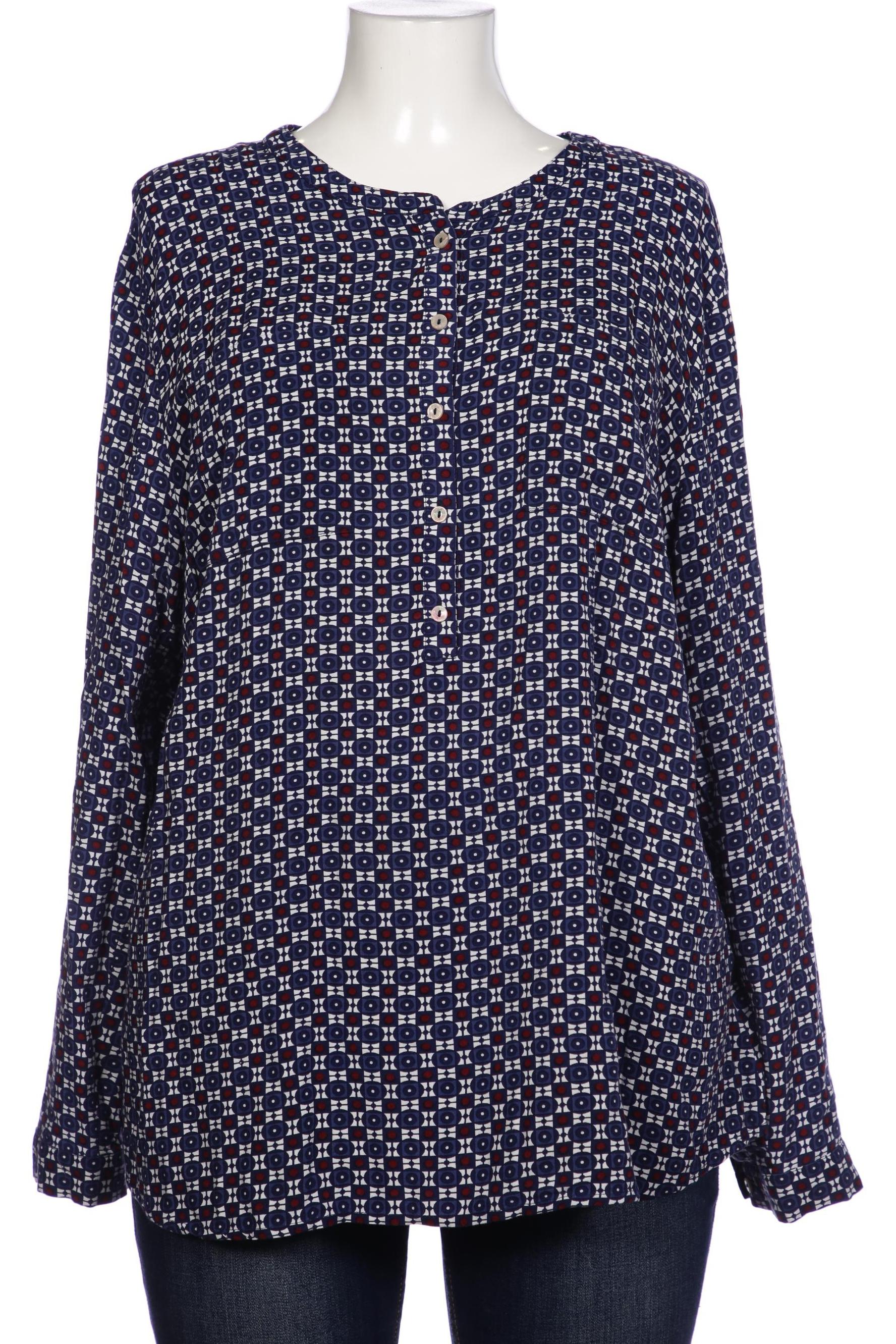 

sheego Damen Bluse, marineblau, Gr. 50