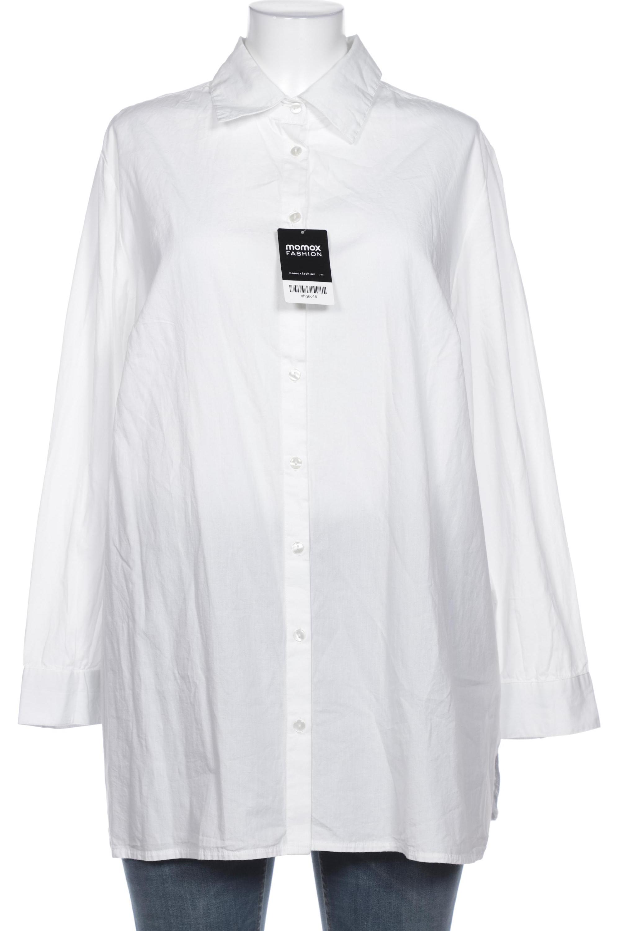 

sheego Damen Bluse, weiß