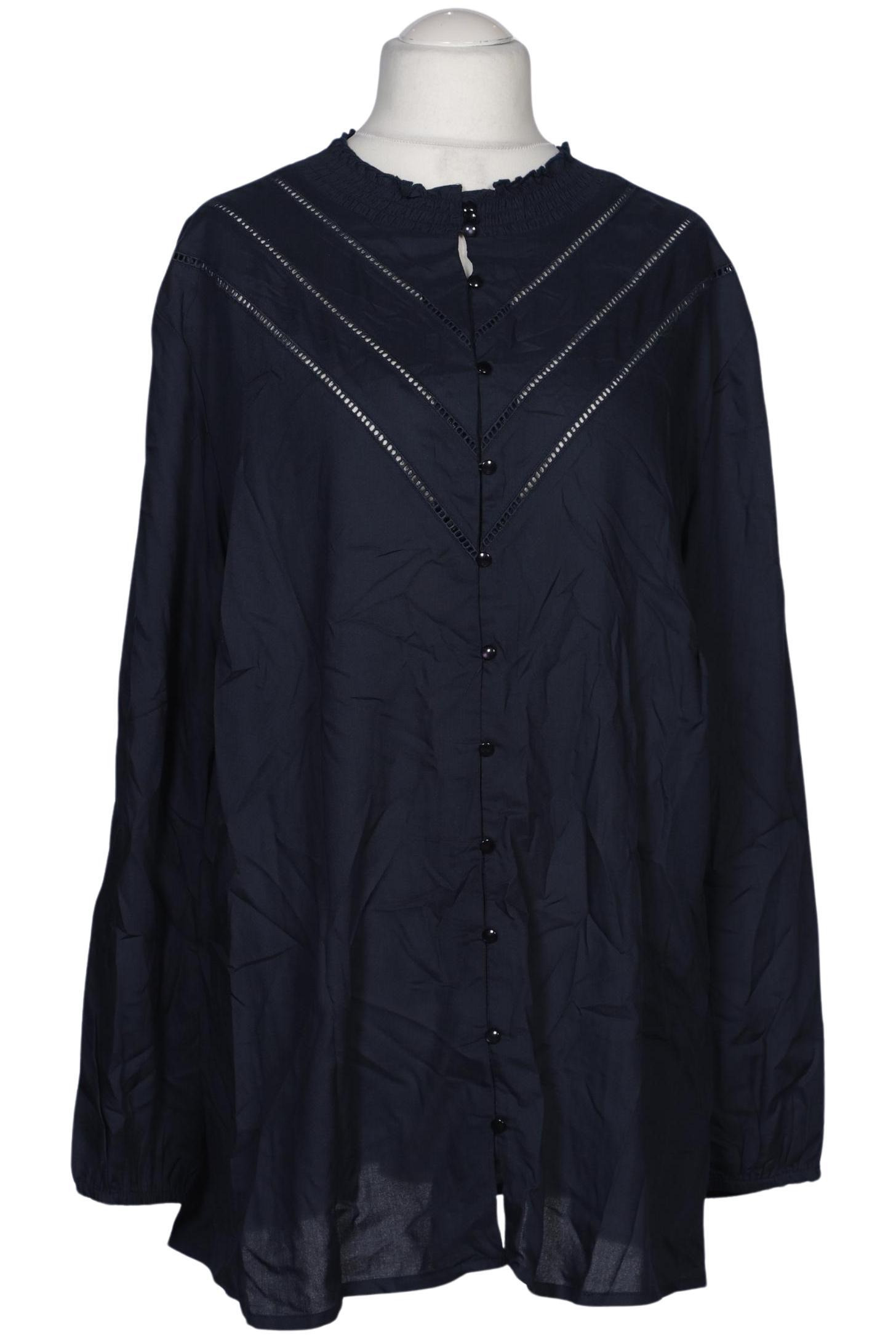 

sheego Damen Bluse, marineblau, Gr. 52