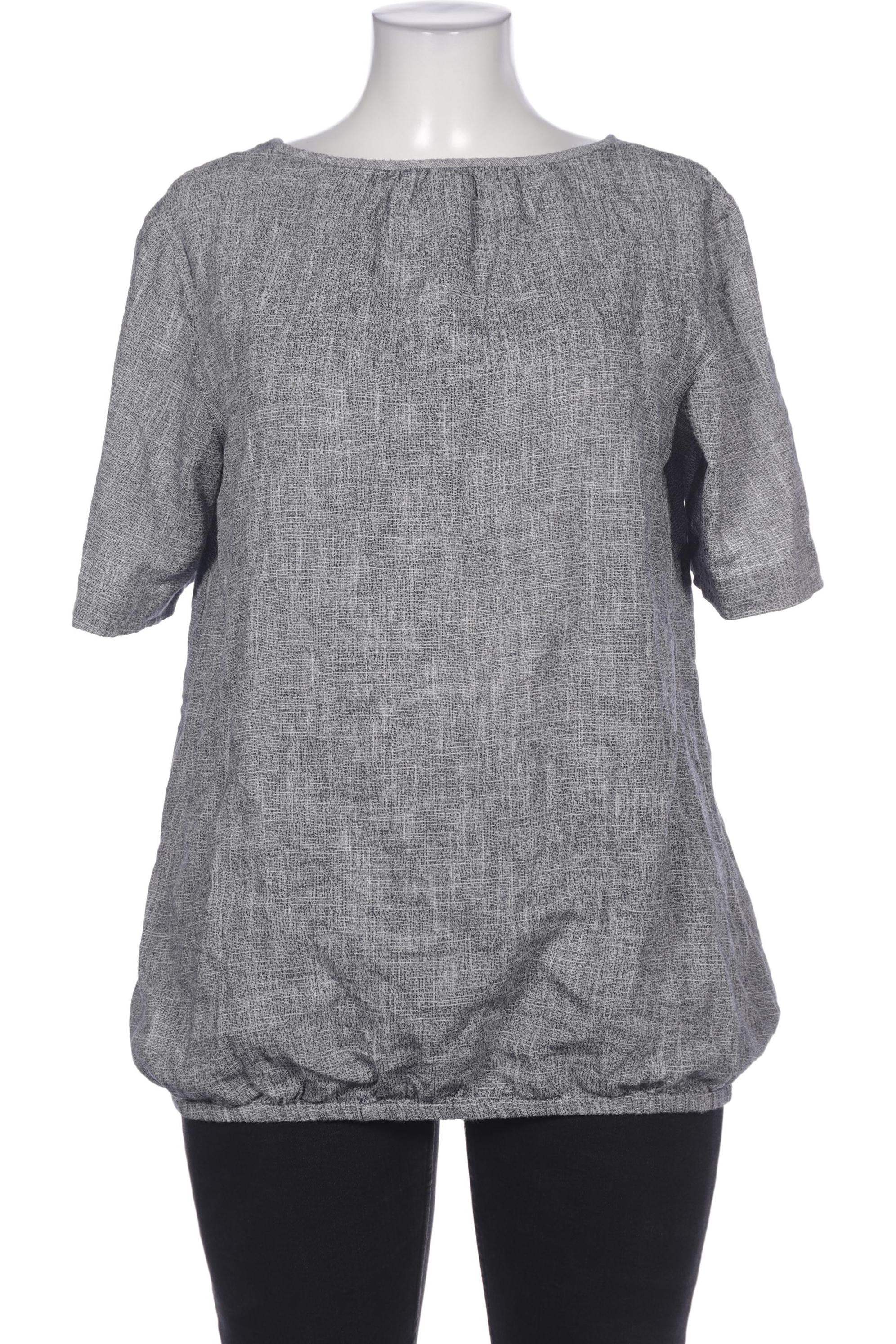 

sheego Damen Bluse, grau