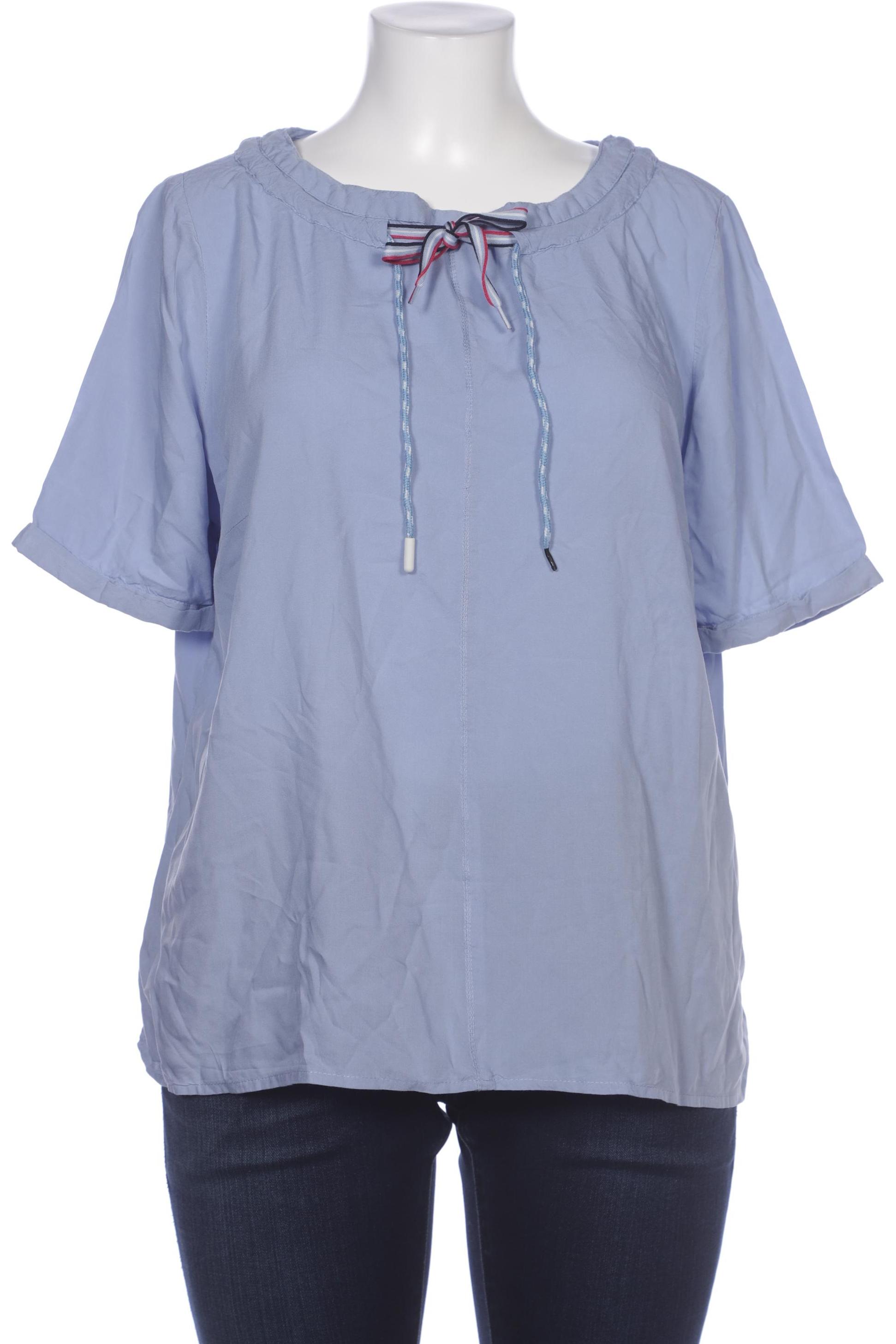 

sheego Damen Bluse, blau, Gr. 46
