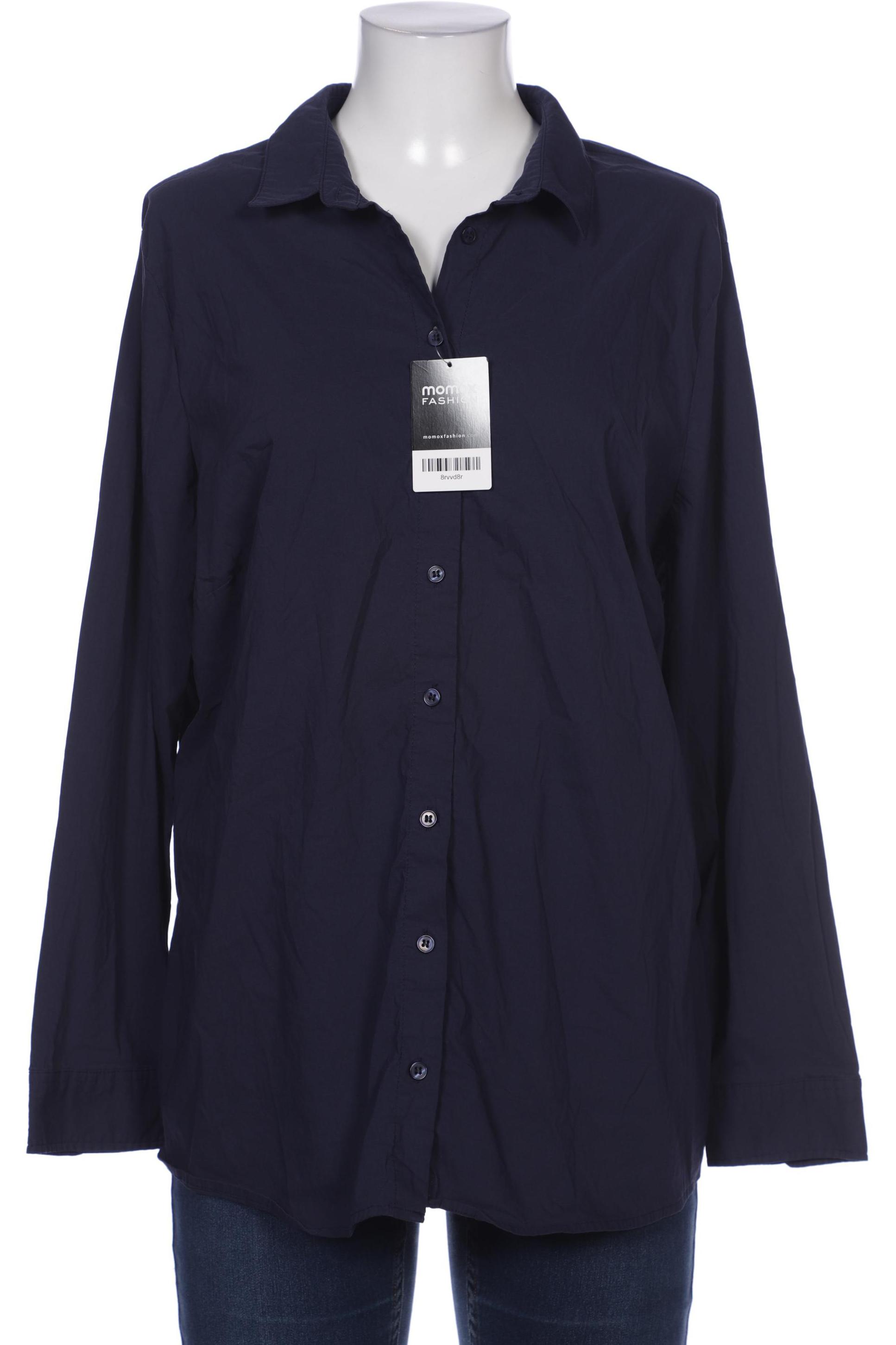 

sheego Damen Bluse, marineblau, Gr. 50