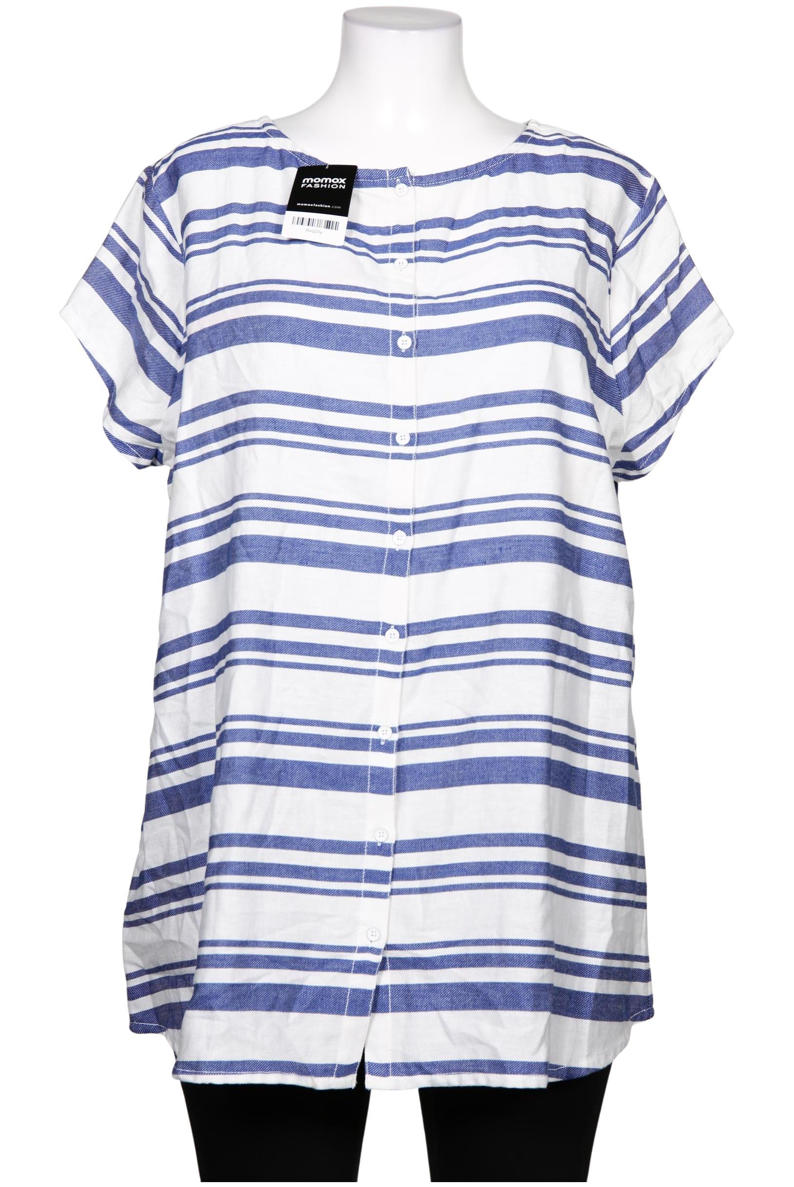 

sheego Damen Bluse, blau, Gr. 50