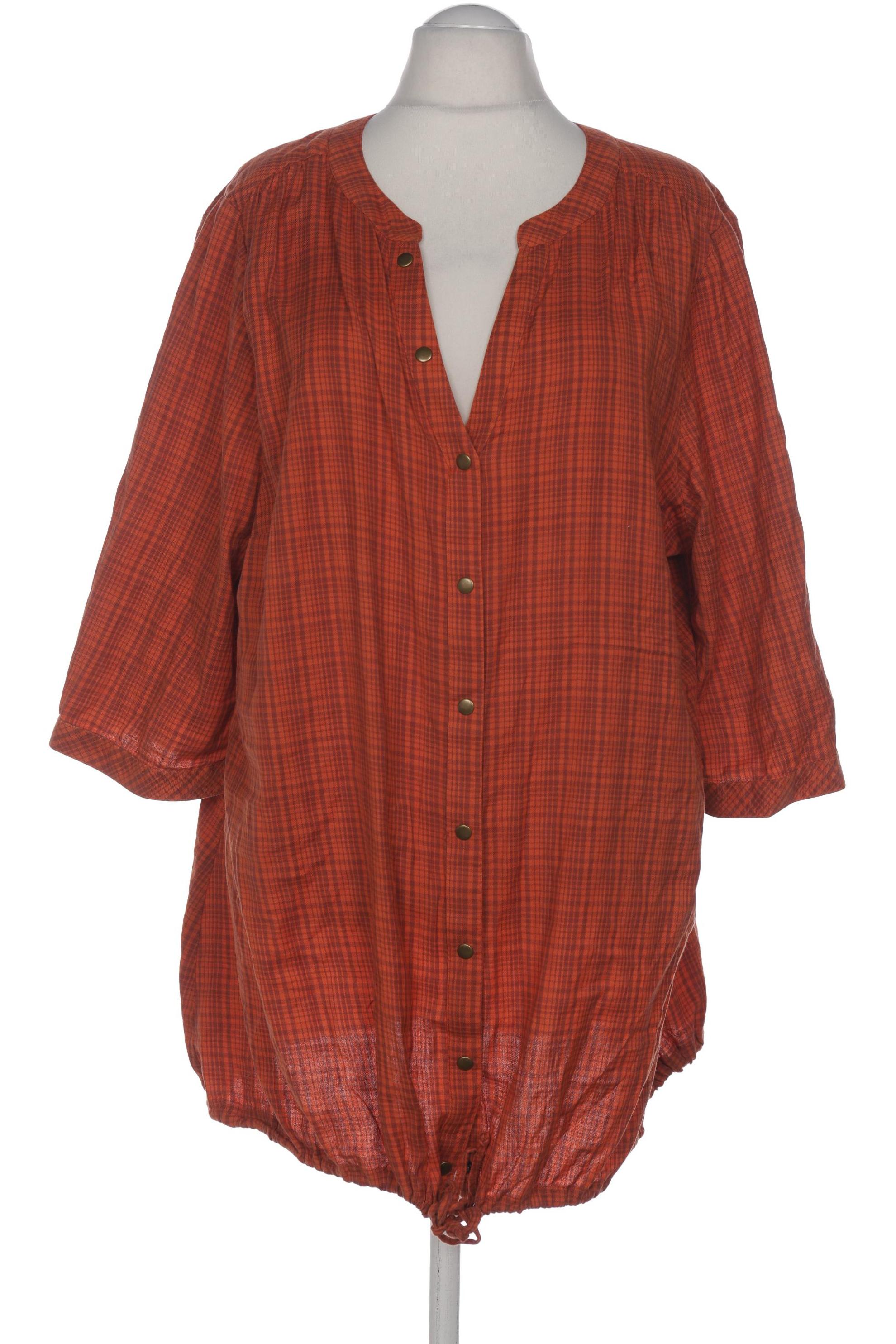 

sheego Damen Bluse, orange, Gr. 56