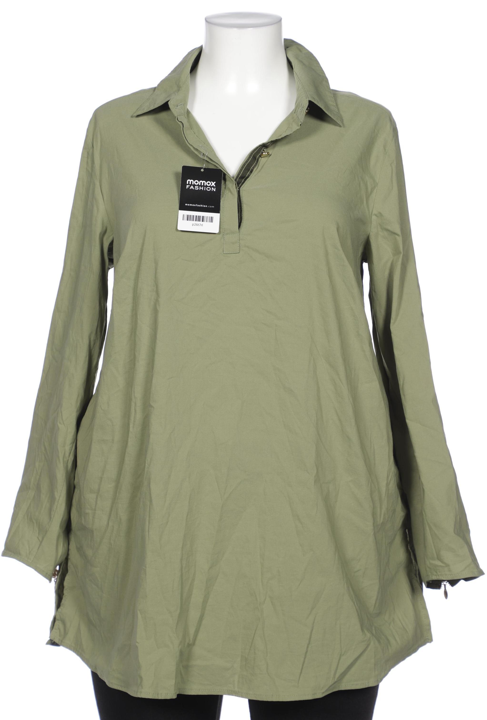 

sheego Damen Bluse, grün, Gr. 44
