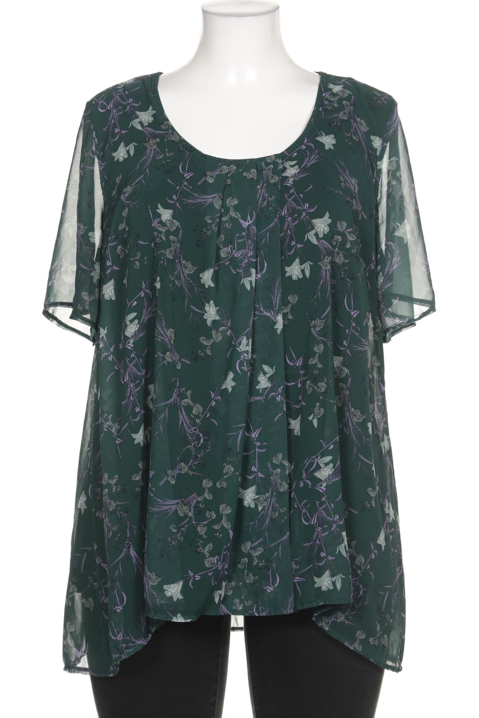 

sheego Damen Bluse, grün, Gr. 44