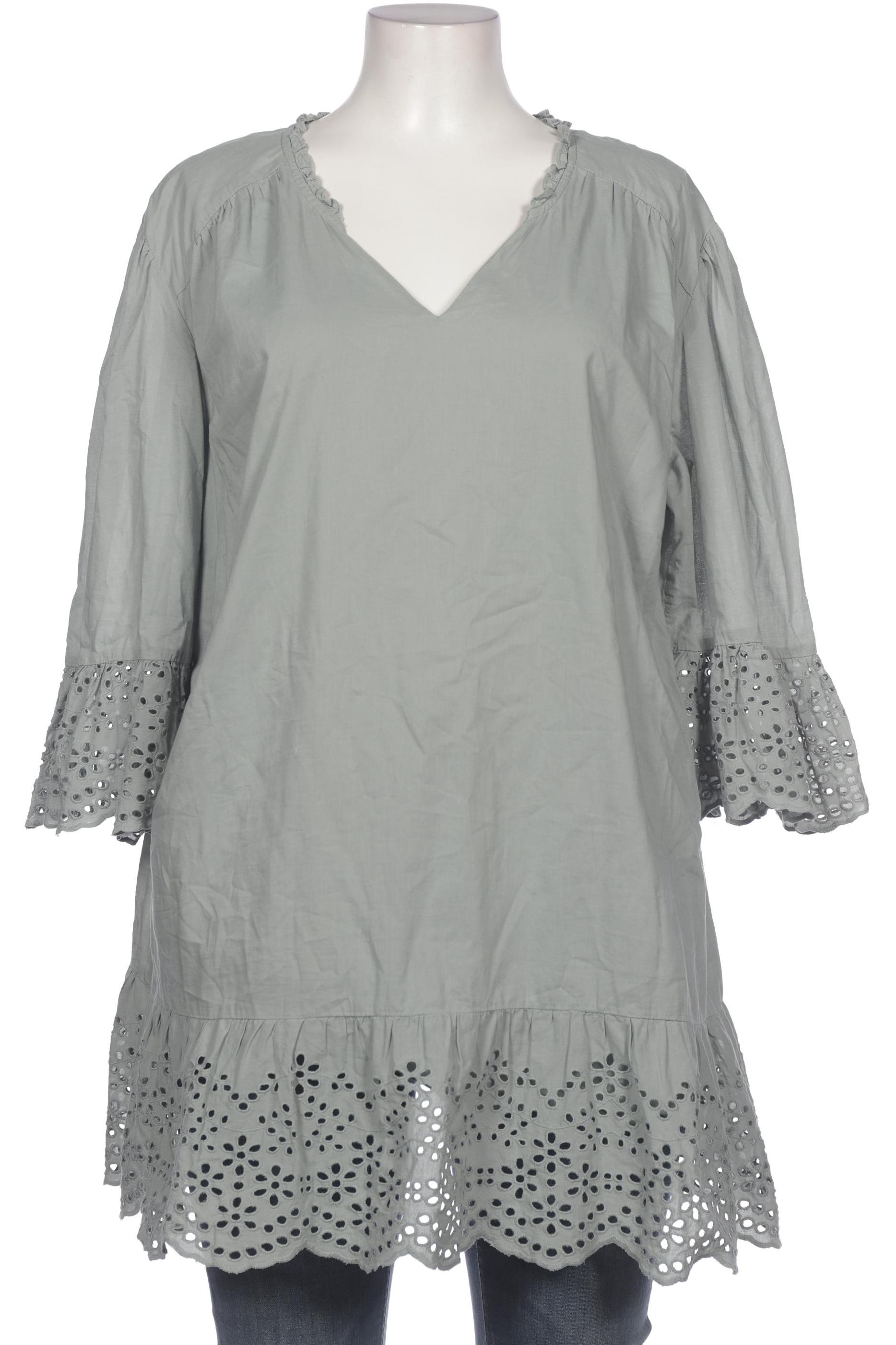 

sheego Damen Bluse, hellgrün, Gr. 52