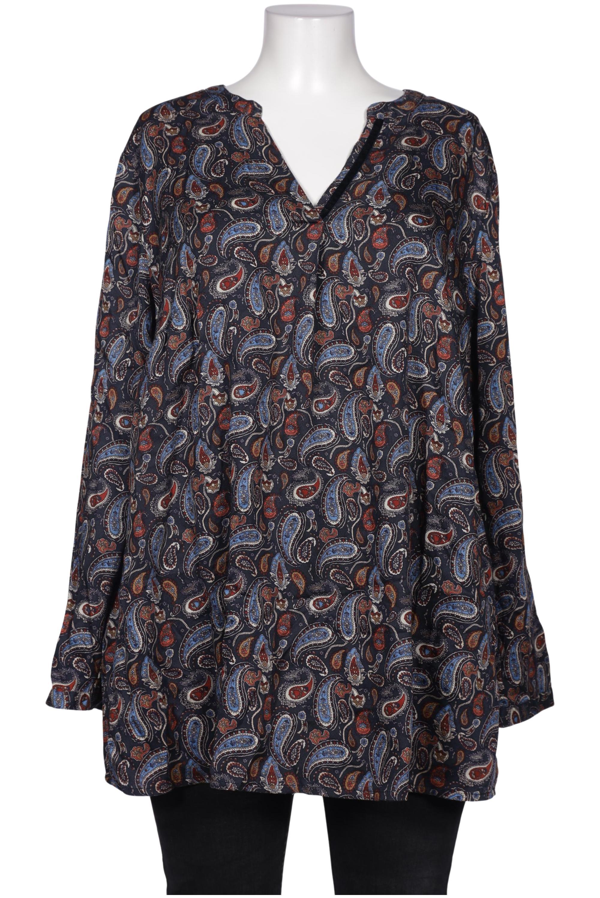 

sheego Damen Bluse, marineblau, Gr. 50