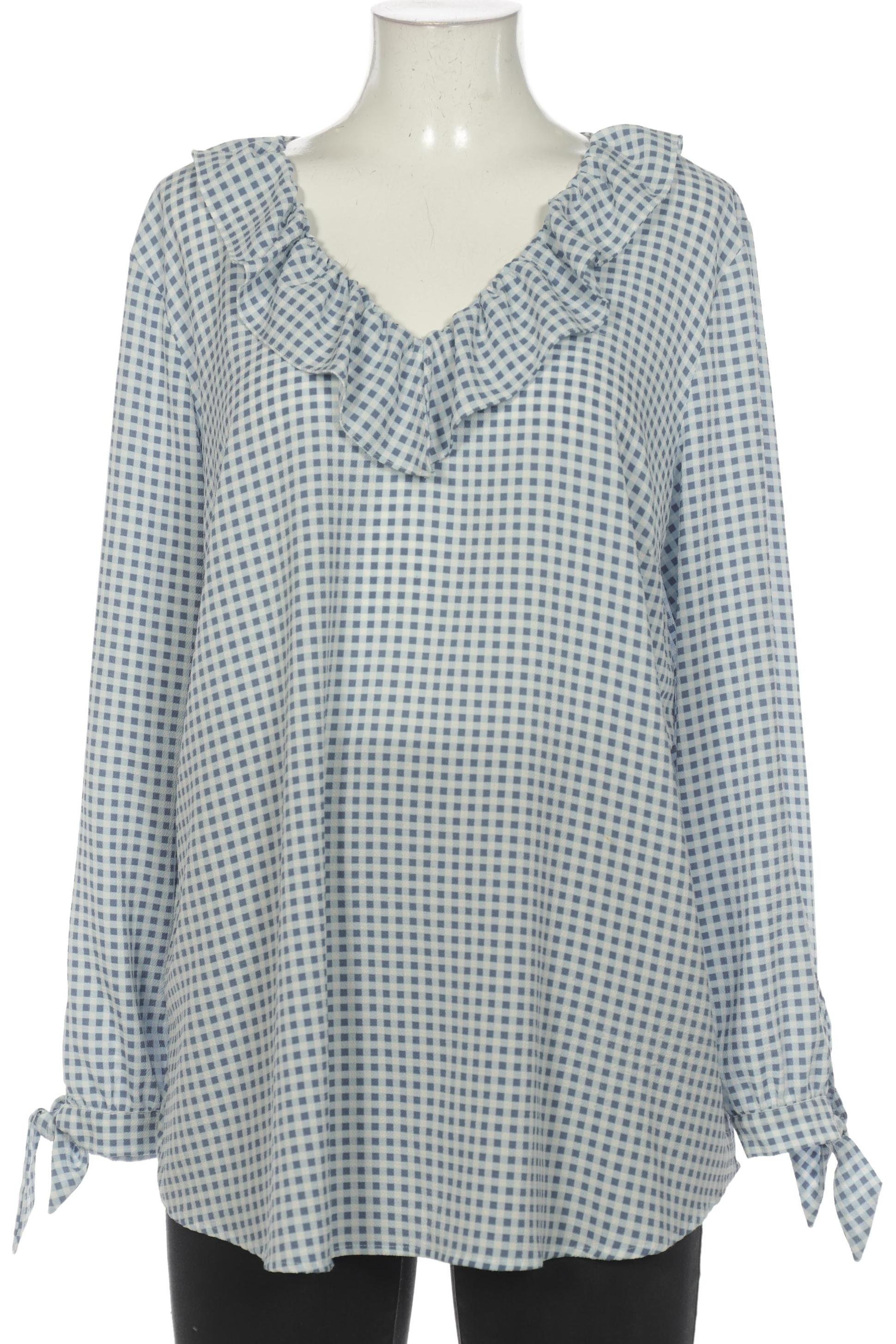 

sheego Damen Bluse, blau, Gr. 48