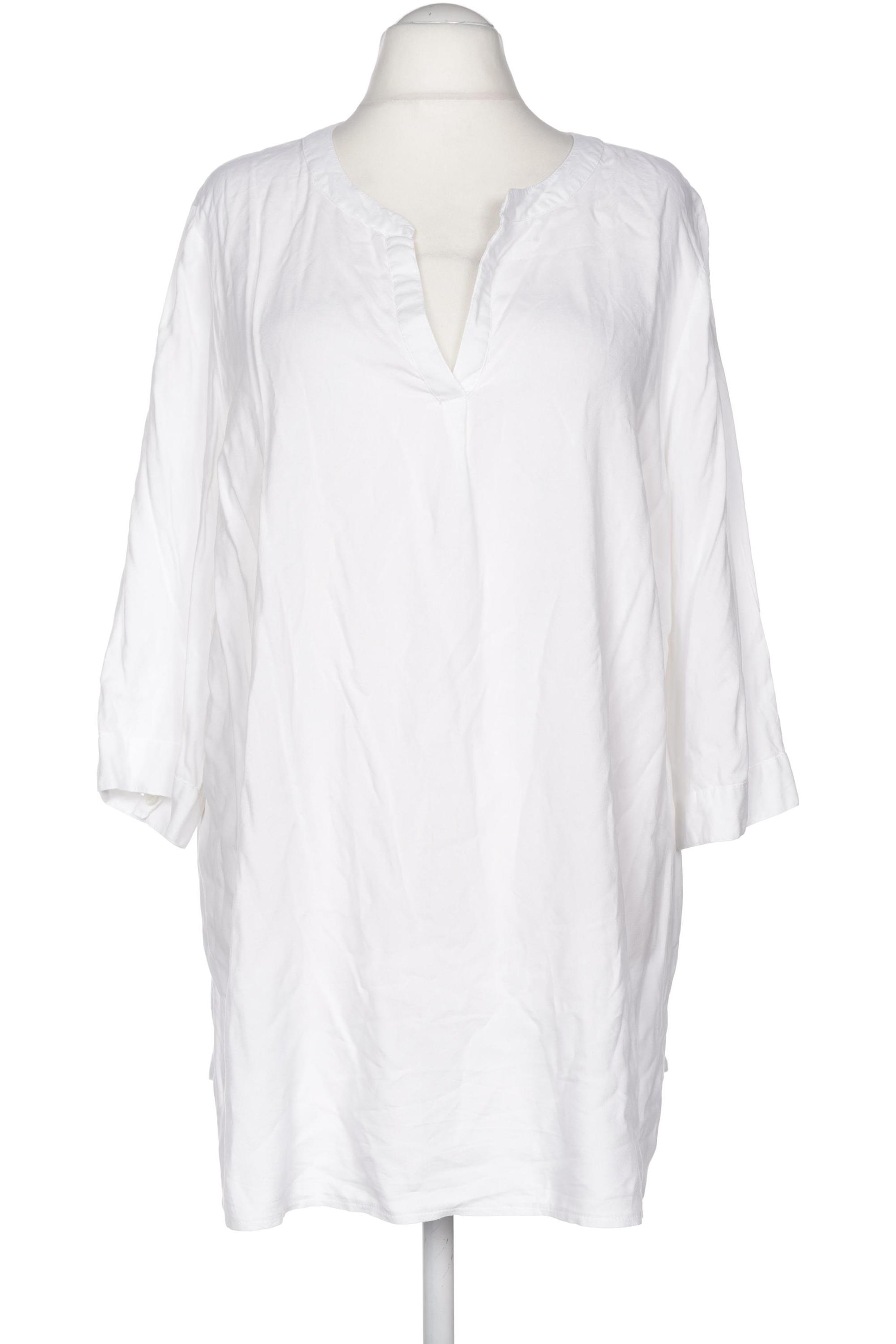 

sheego Damen Bluse, weiß, Gr. 52