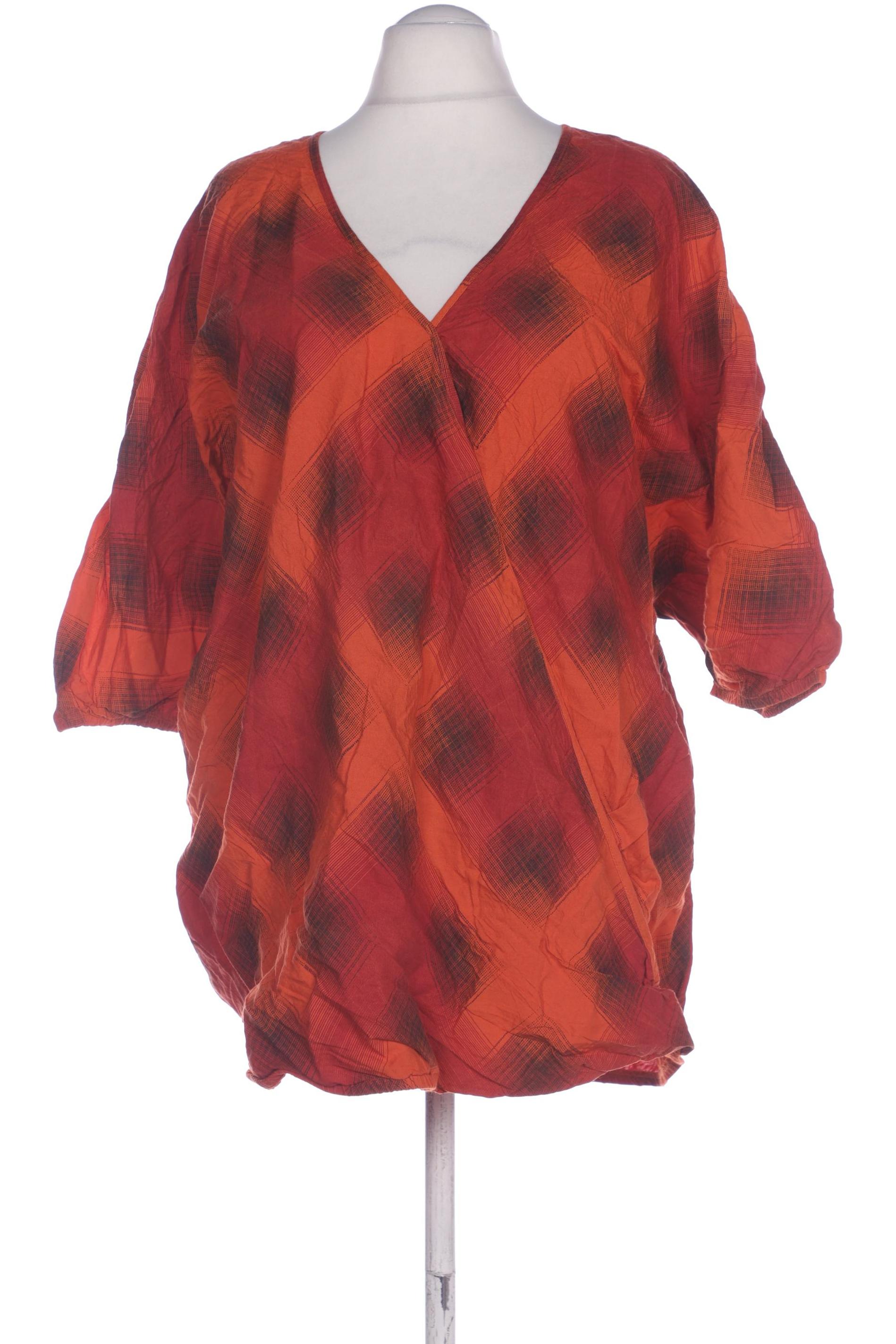 

sheego Damen Bluse, orange, Gr. 56