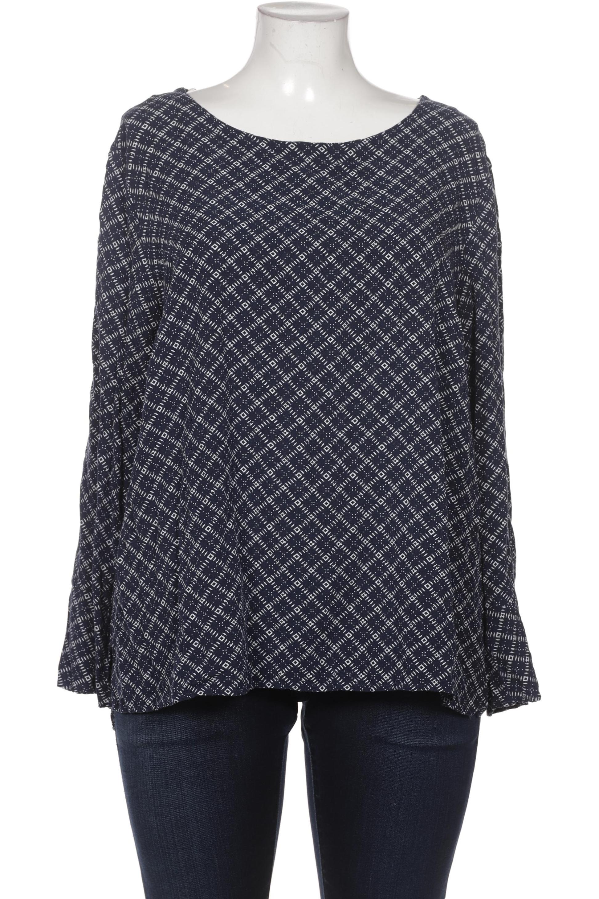 

sheego Damen Bluse, marineblau, Gr. 48
