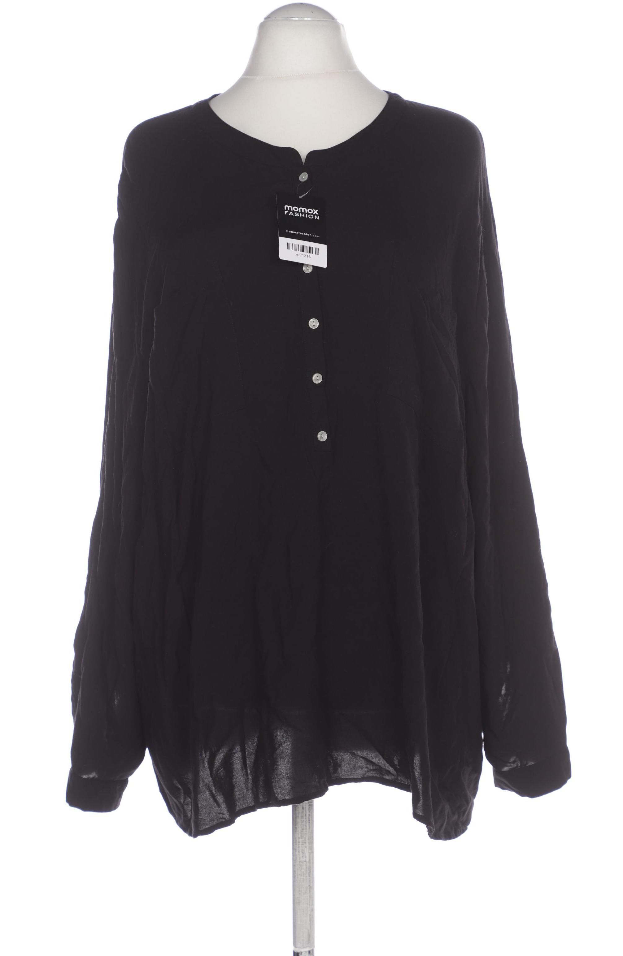 

sheego Damen Bluse, schwarz, Gr. 58