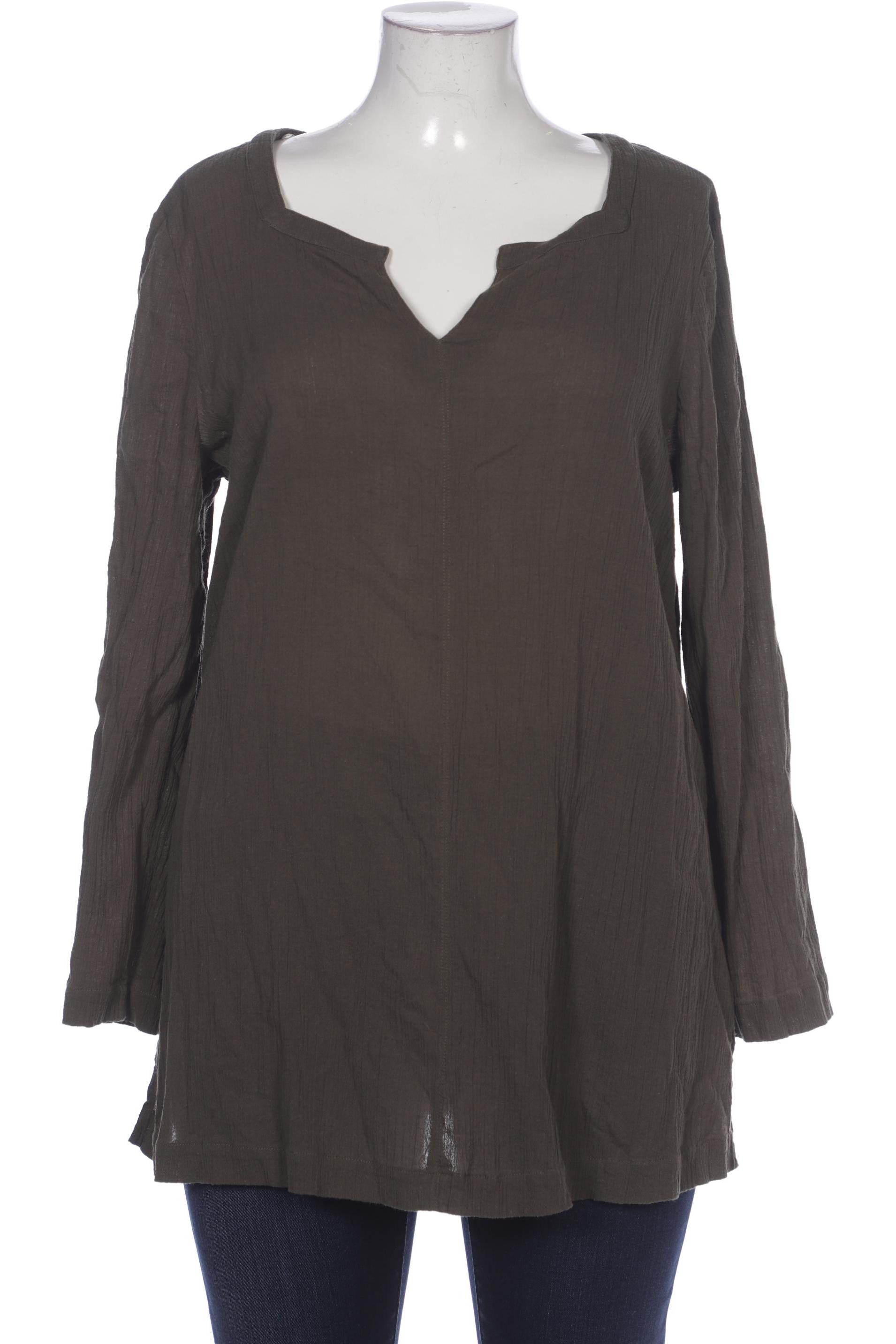 

sheego Damen Bluse, grün, Gr. 44