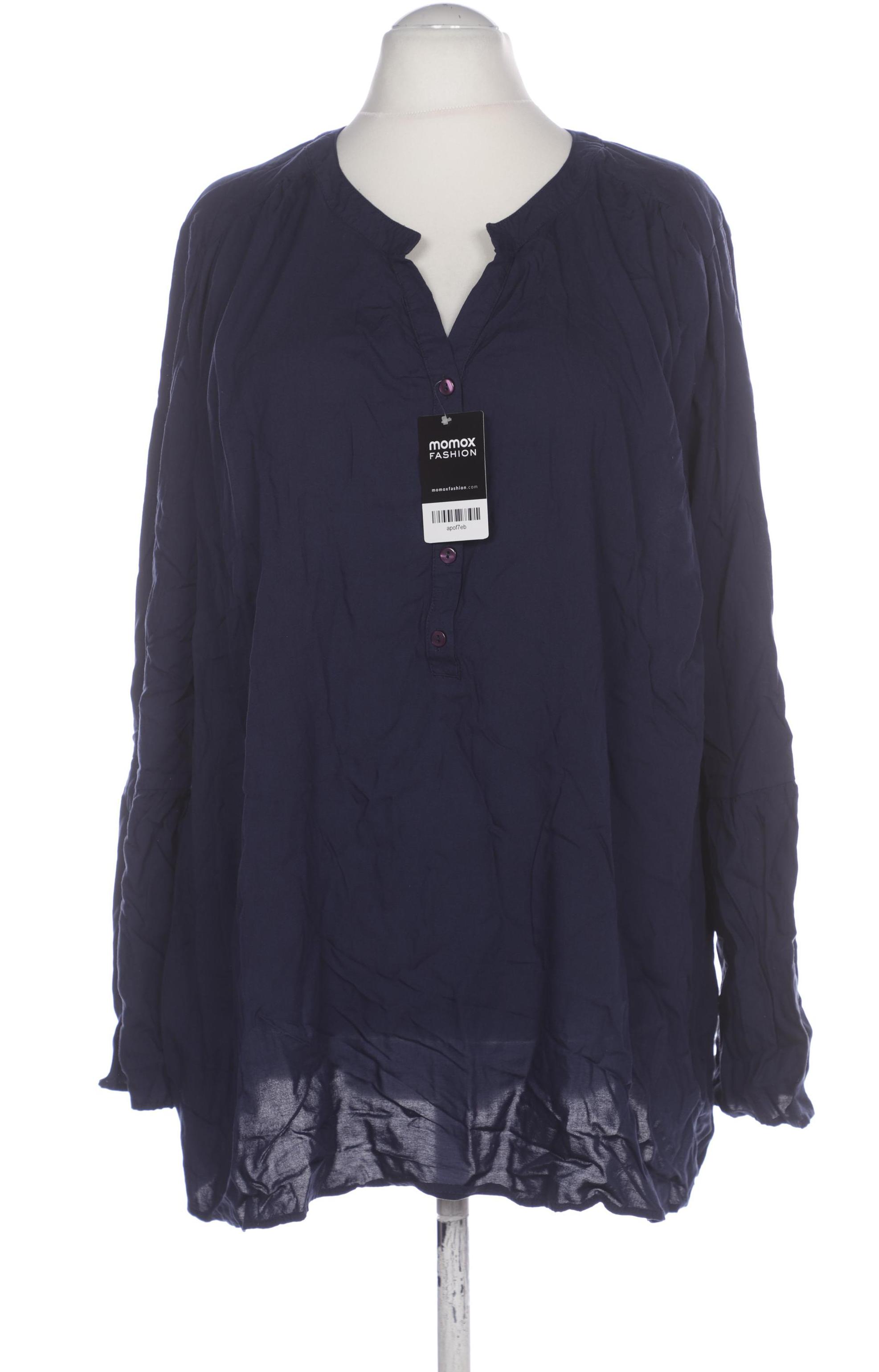

sheego Damen Bluse, marineblau, Gr. 54