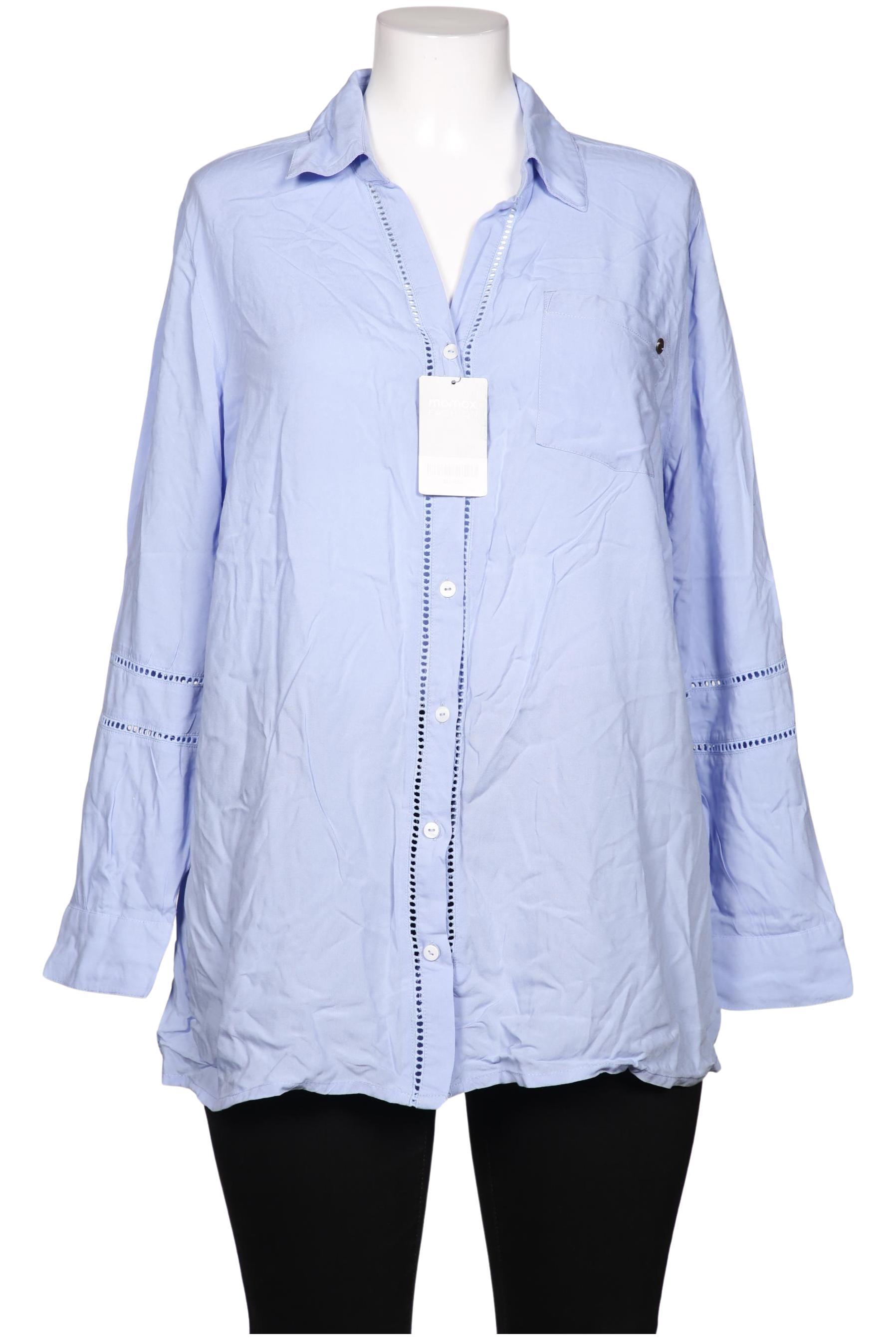 

sheego Damen Bluse, hellblau, Gr. 48