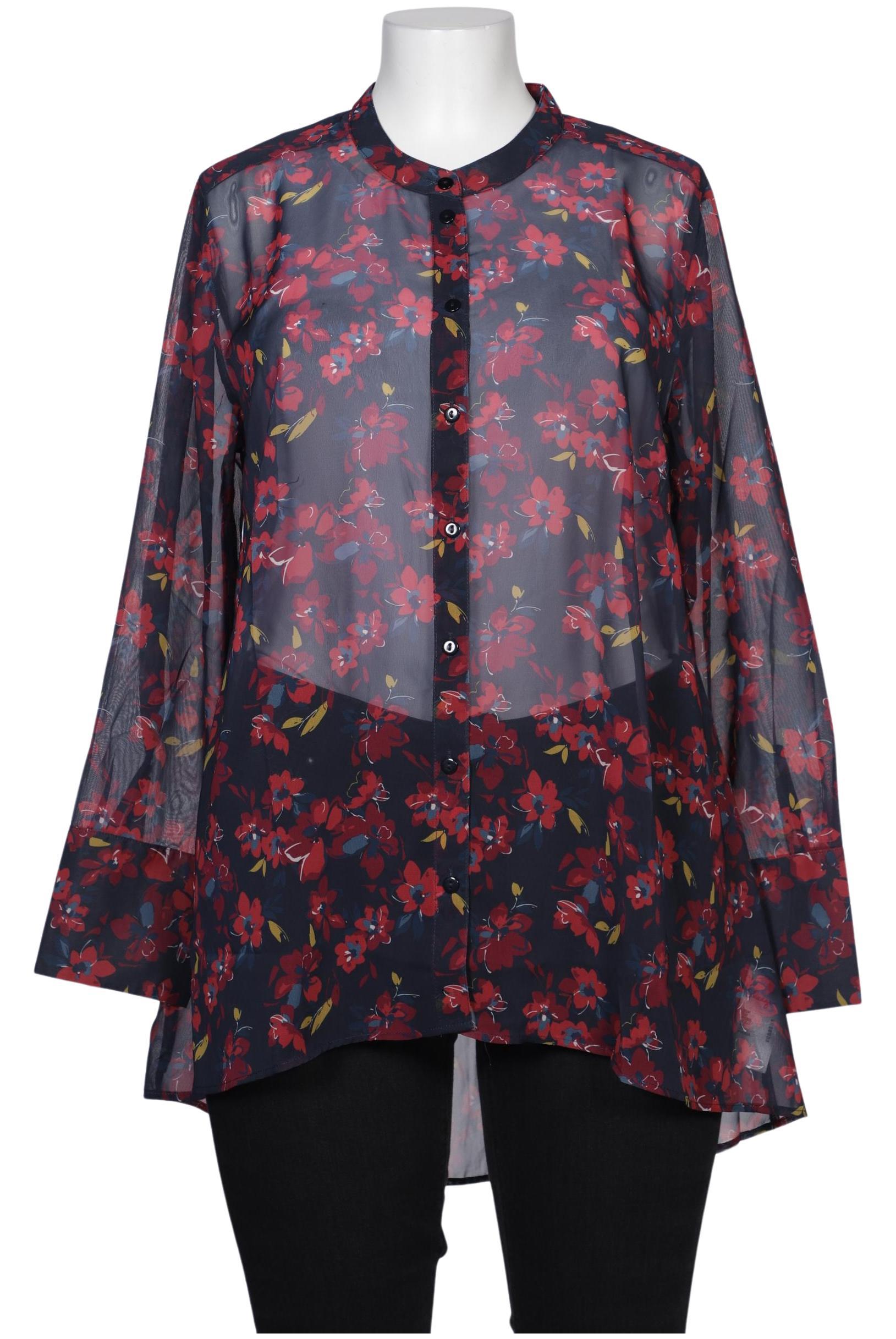 

sheego Damen Bluse, mehrfarbig, Gr. 46