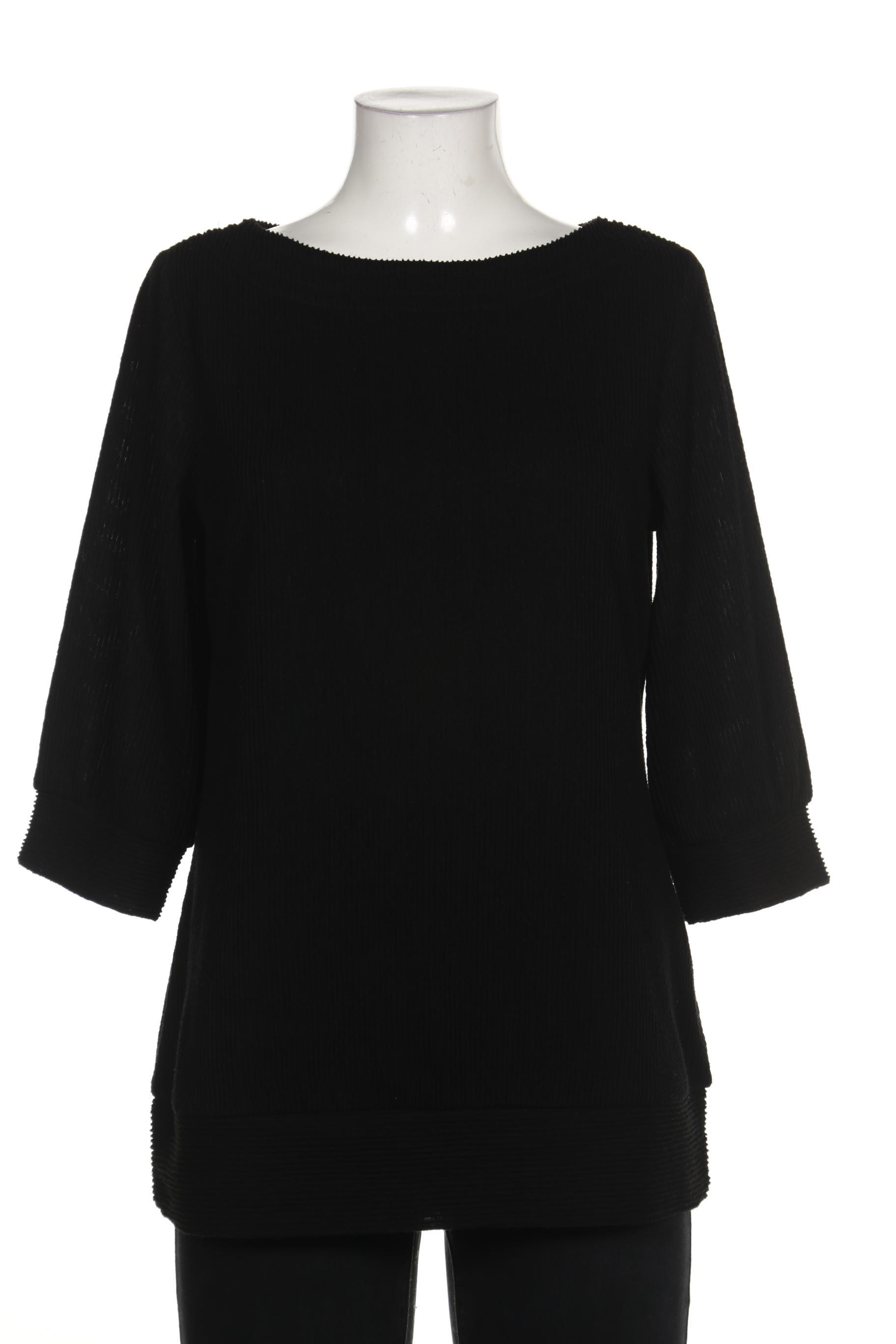 

sheego Damen Bluse, schwarz, Gr. 40