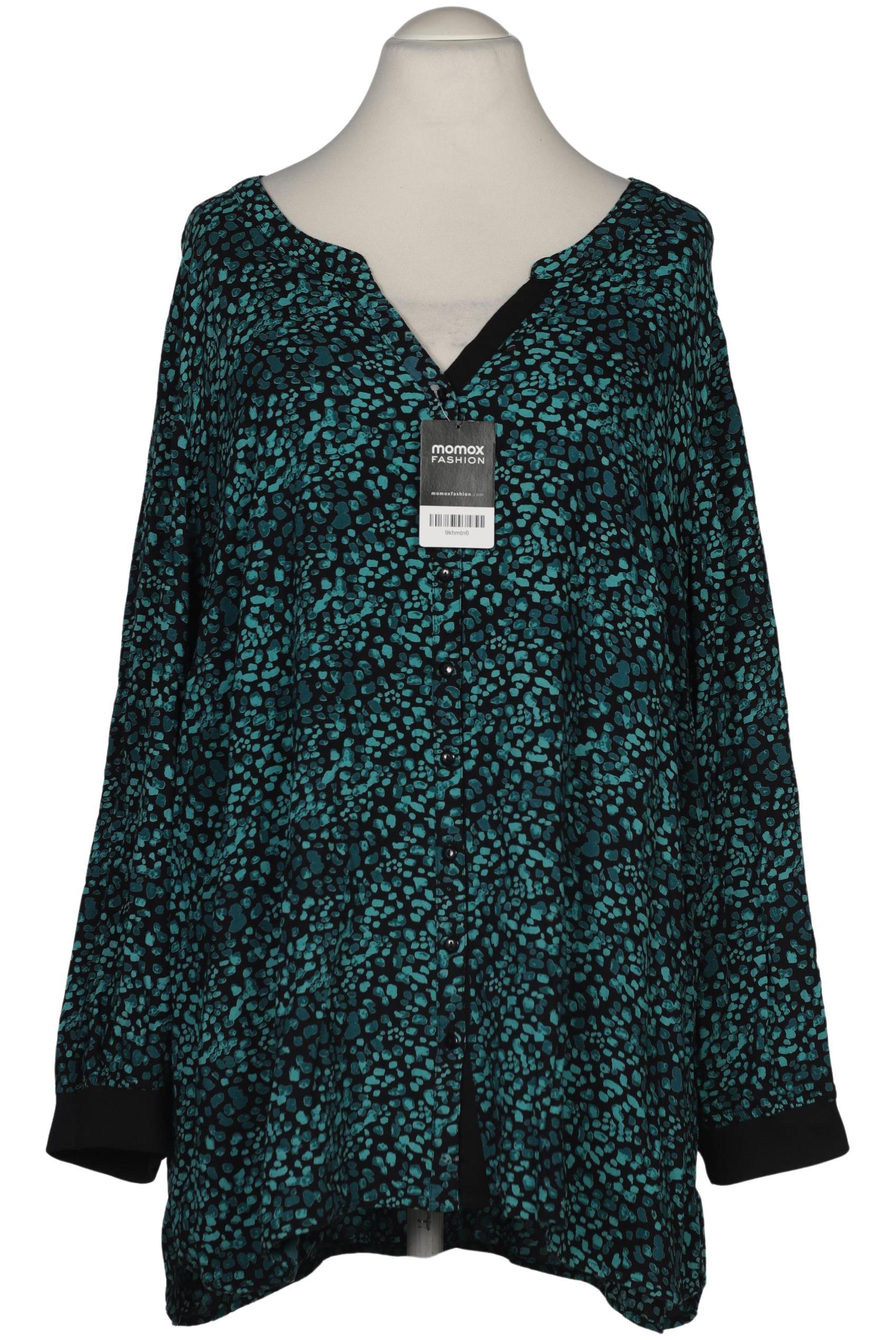 

sheego Damen Bluse, türkis, Gr. 54