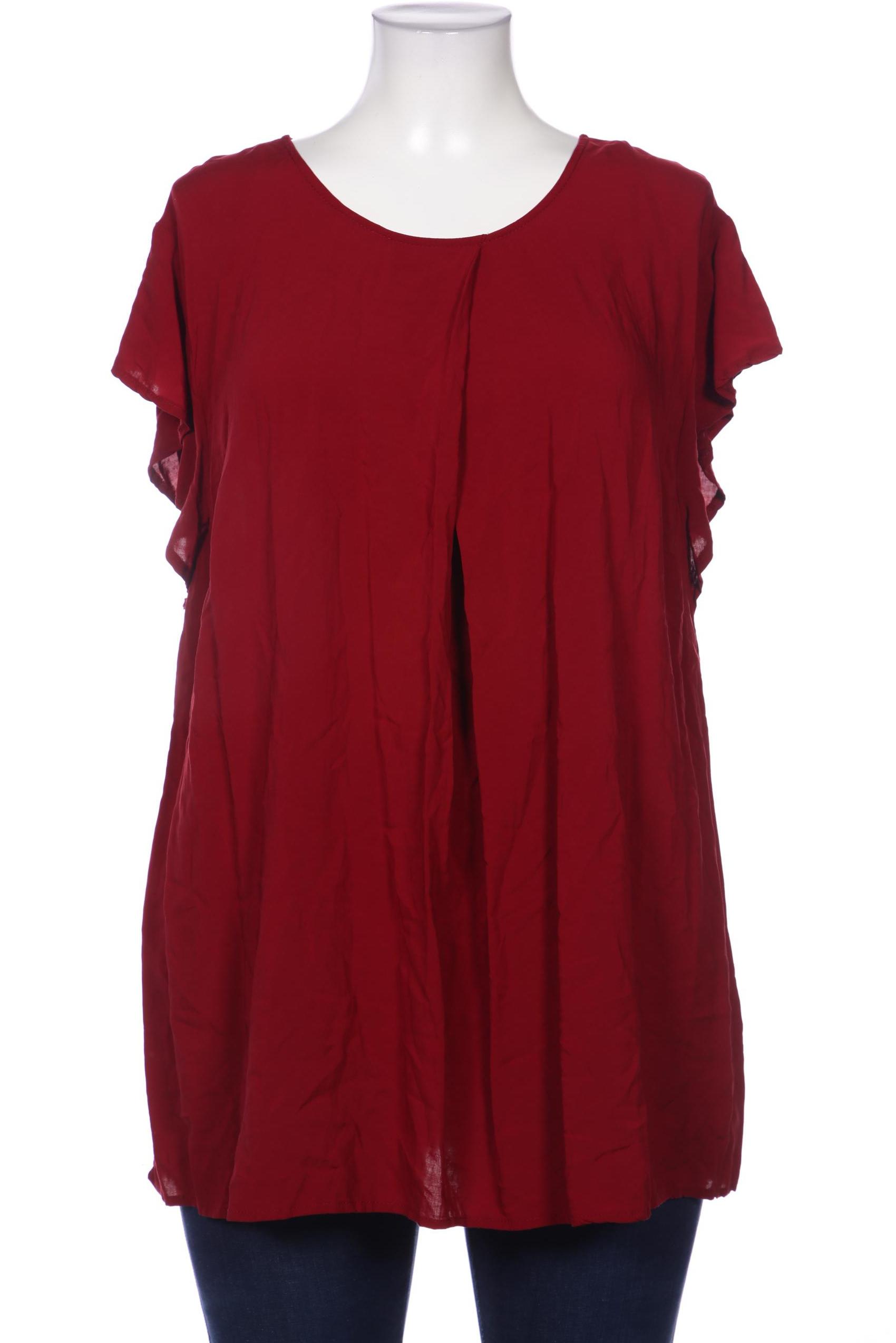 

sheego Damen Bluse, bordeaux